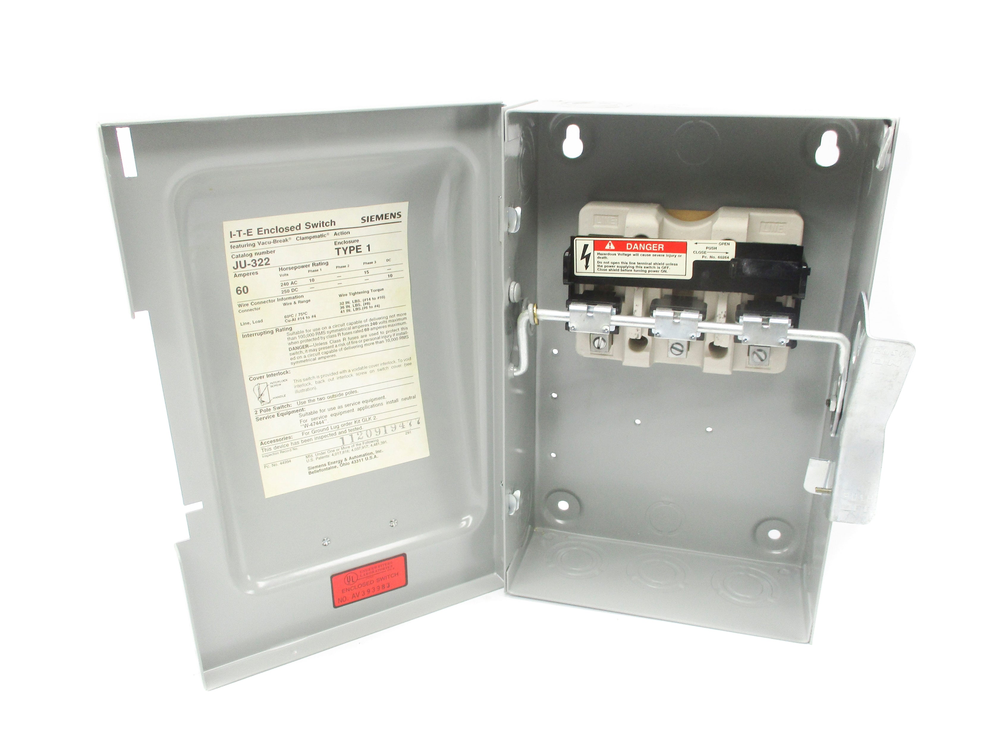 SIEMENS JU-322 NSMP