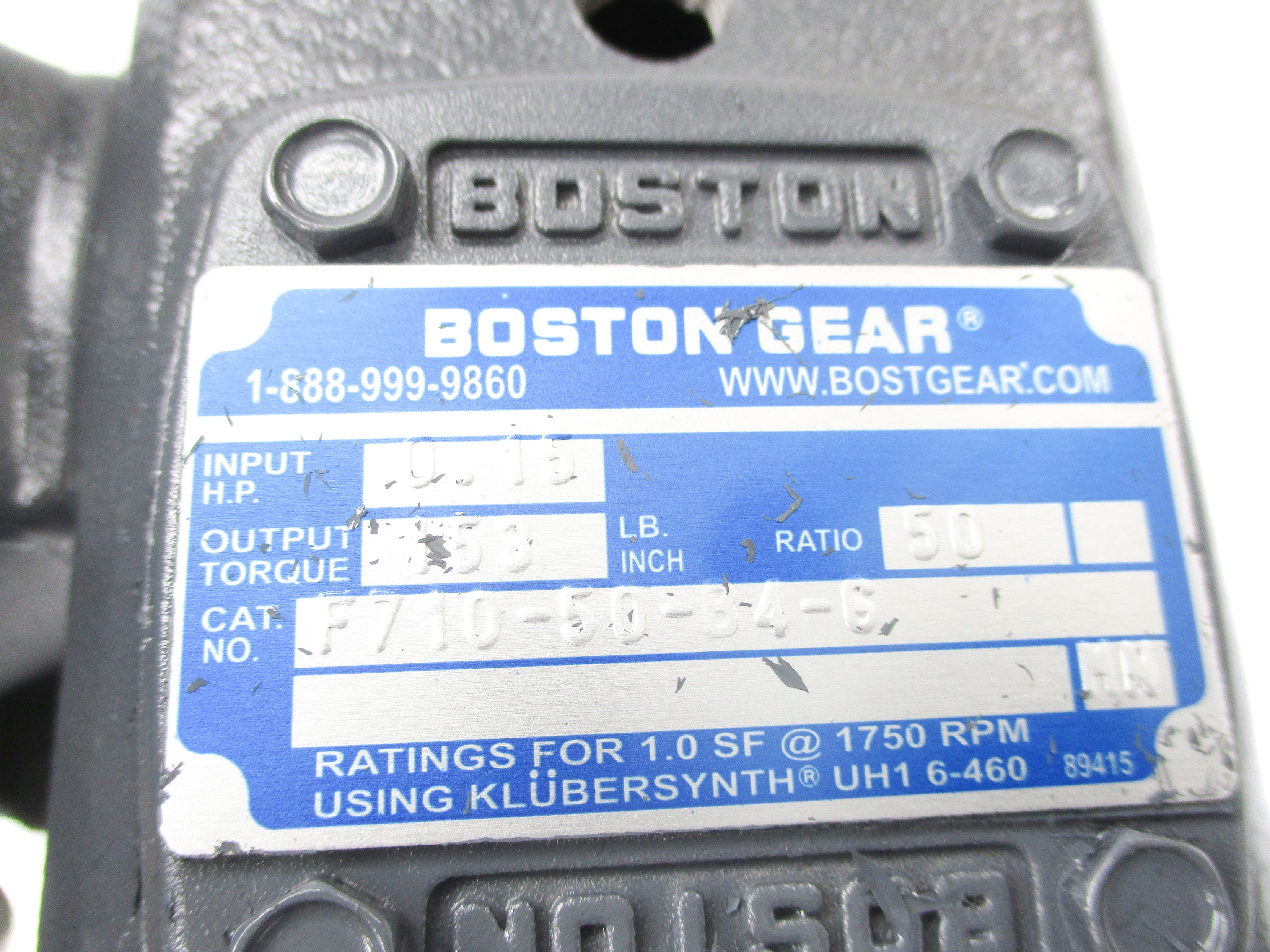 BOSTON GEAR F710-50-B4-G NSMP