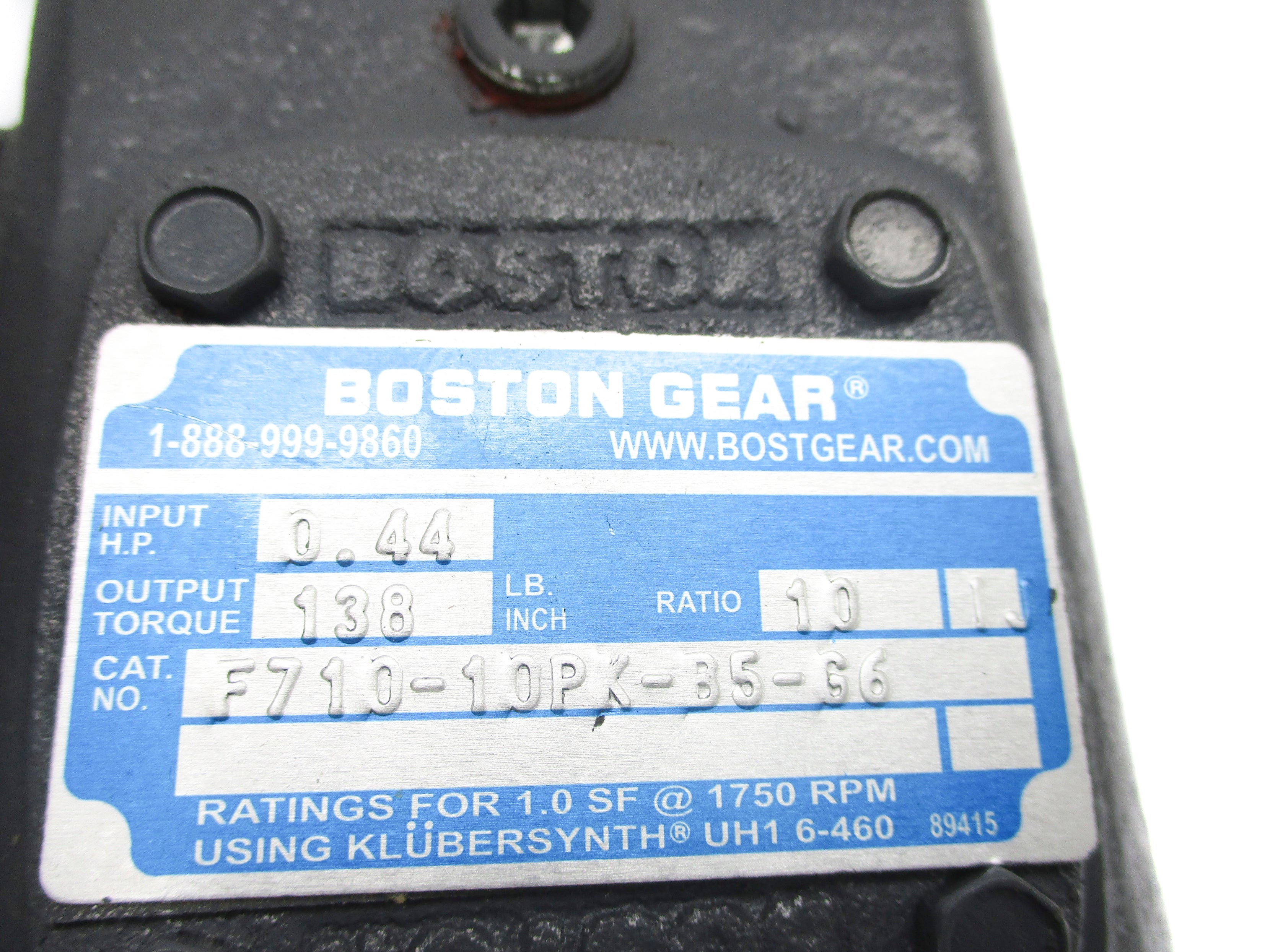BOSTON GEAR F710-10PK-B5-G6 NSMP