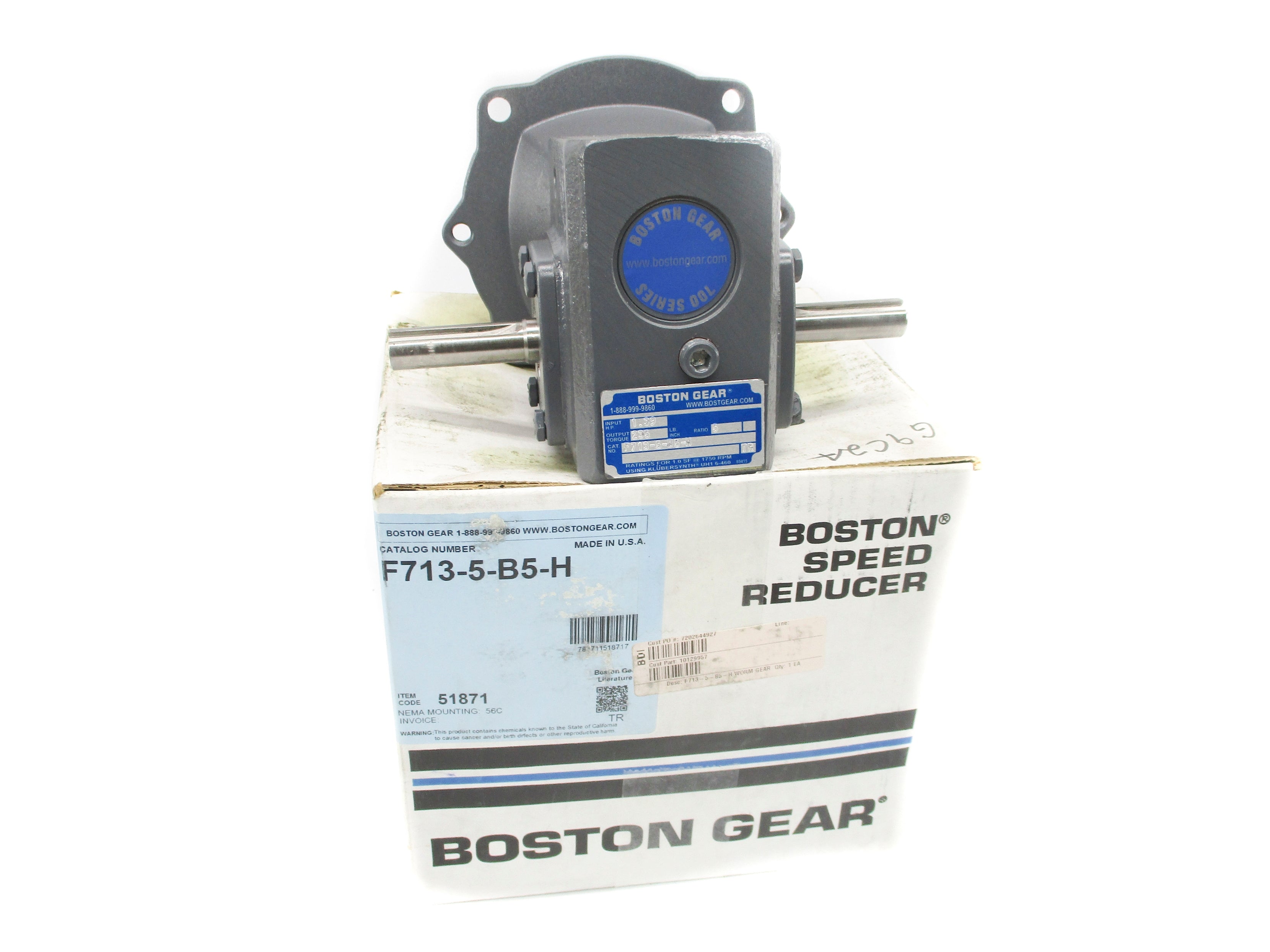 BOSTON GEAR F713-5-B5-H NSMP