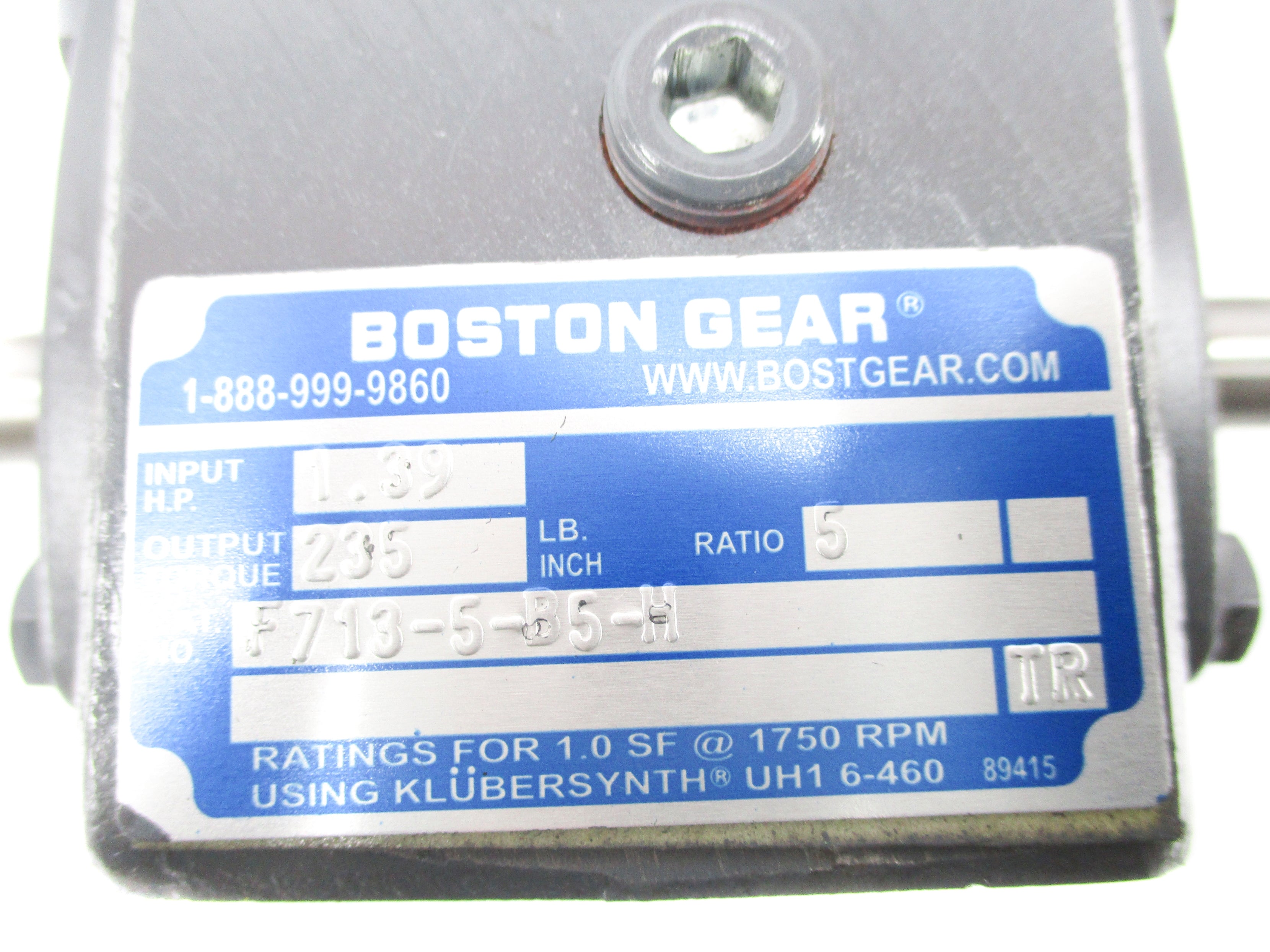 BOSTON GEAR F713-5-B5-H NSMP