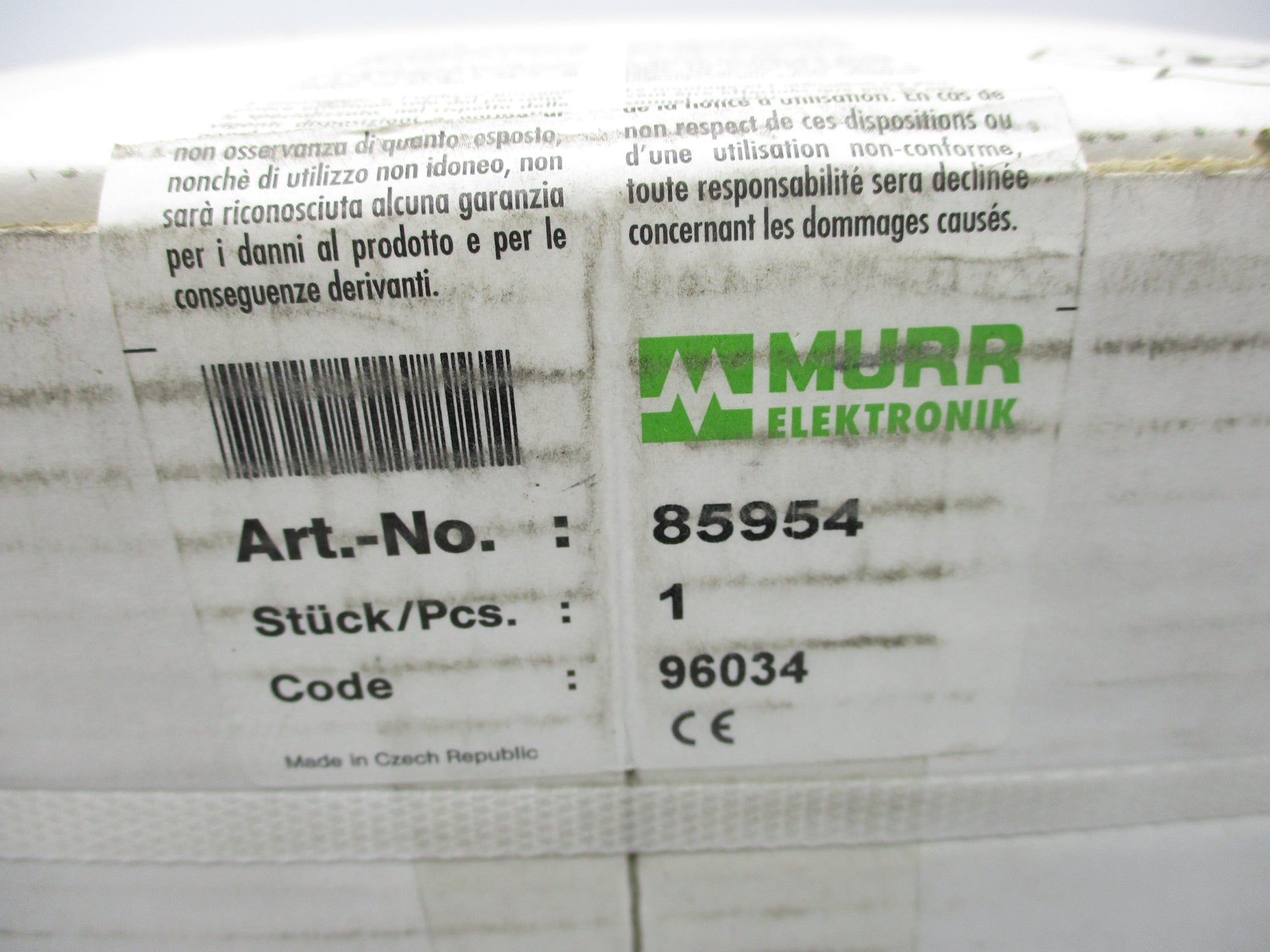 MURR ELEKTRONIK 85954 NSFS