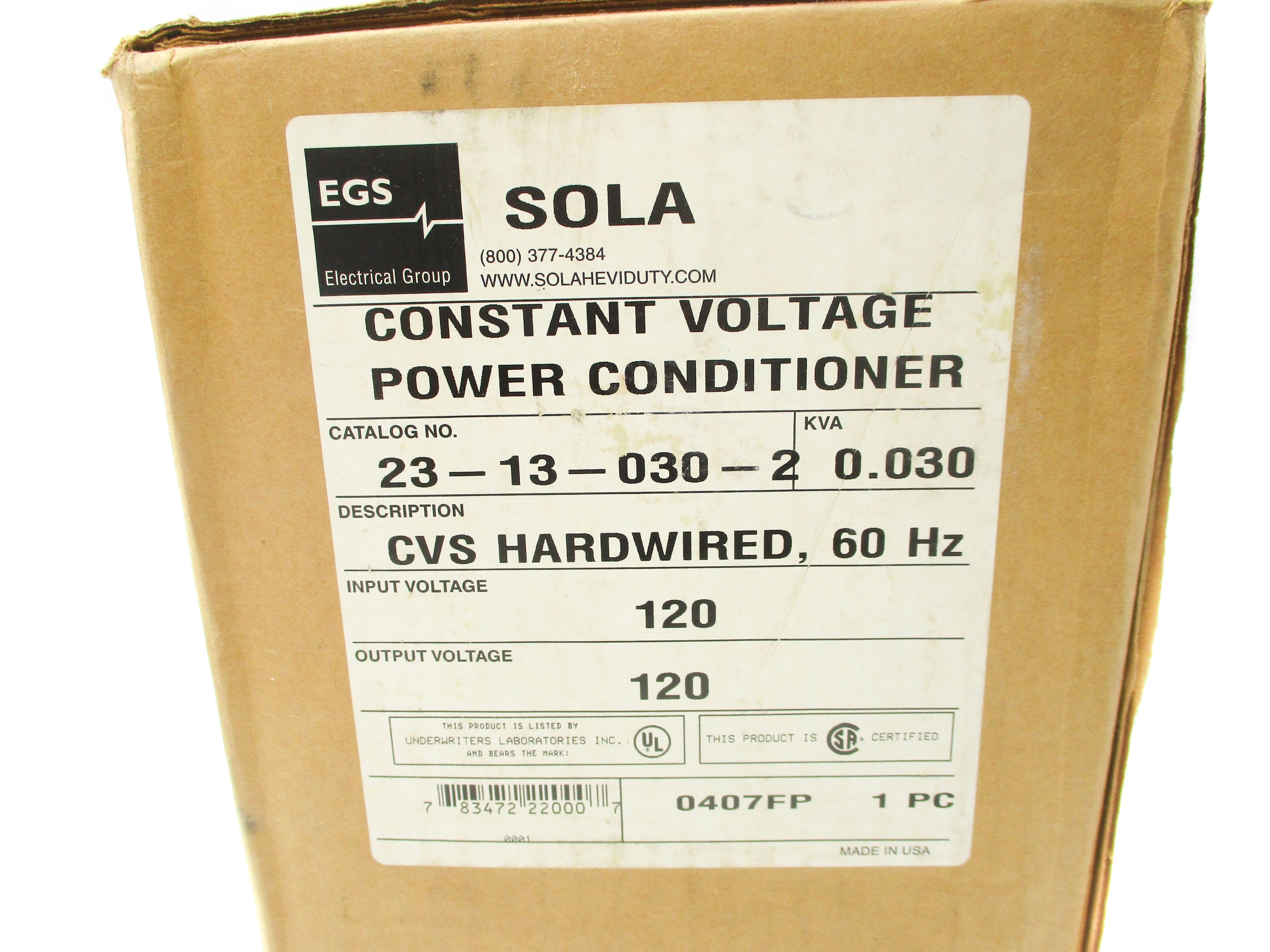 SOLA 23-13-030-2 NSFS