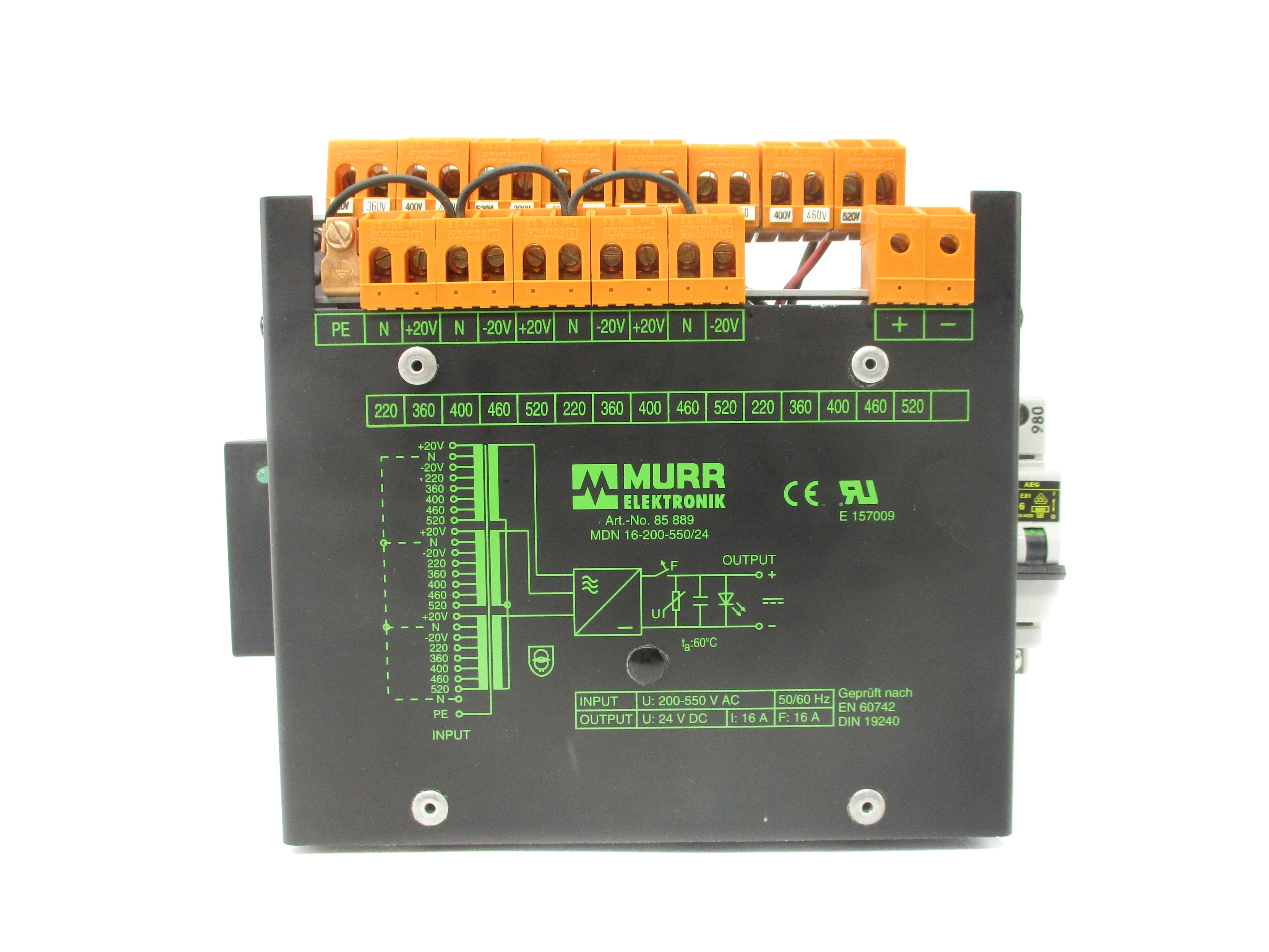 MURR ELEKTRONIK 85889 UNMP