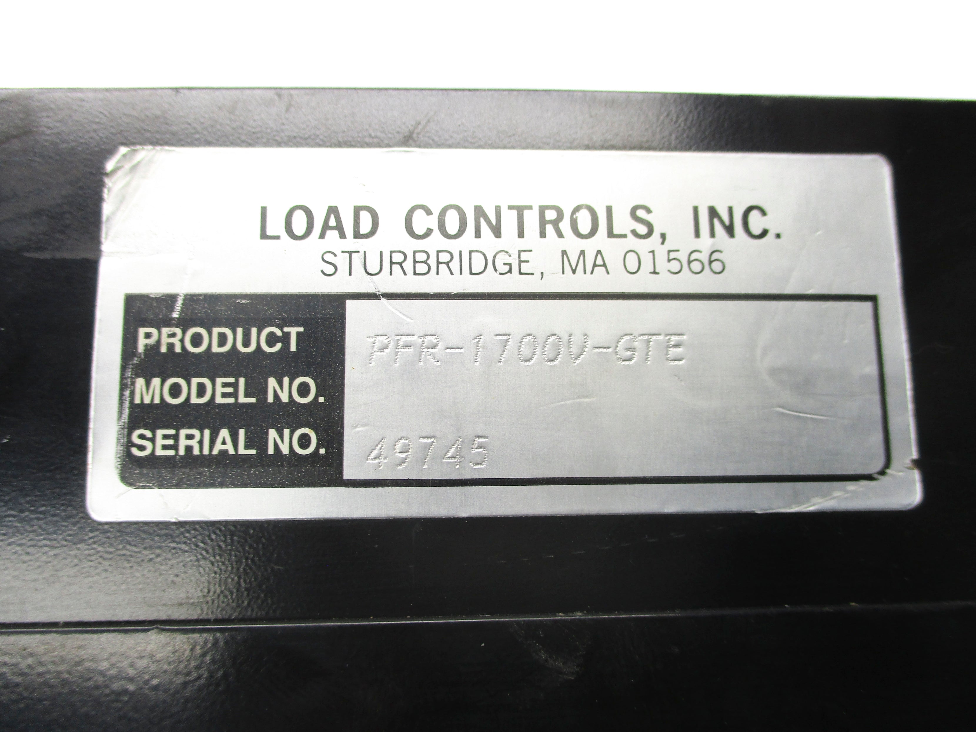 LOAD CONTROLS PFR-1700V-GTE UNMP