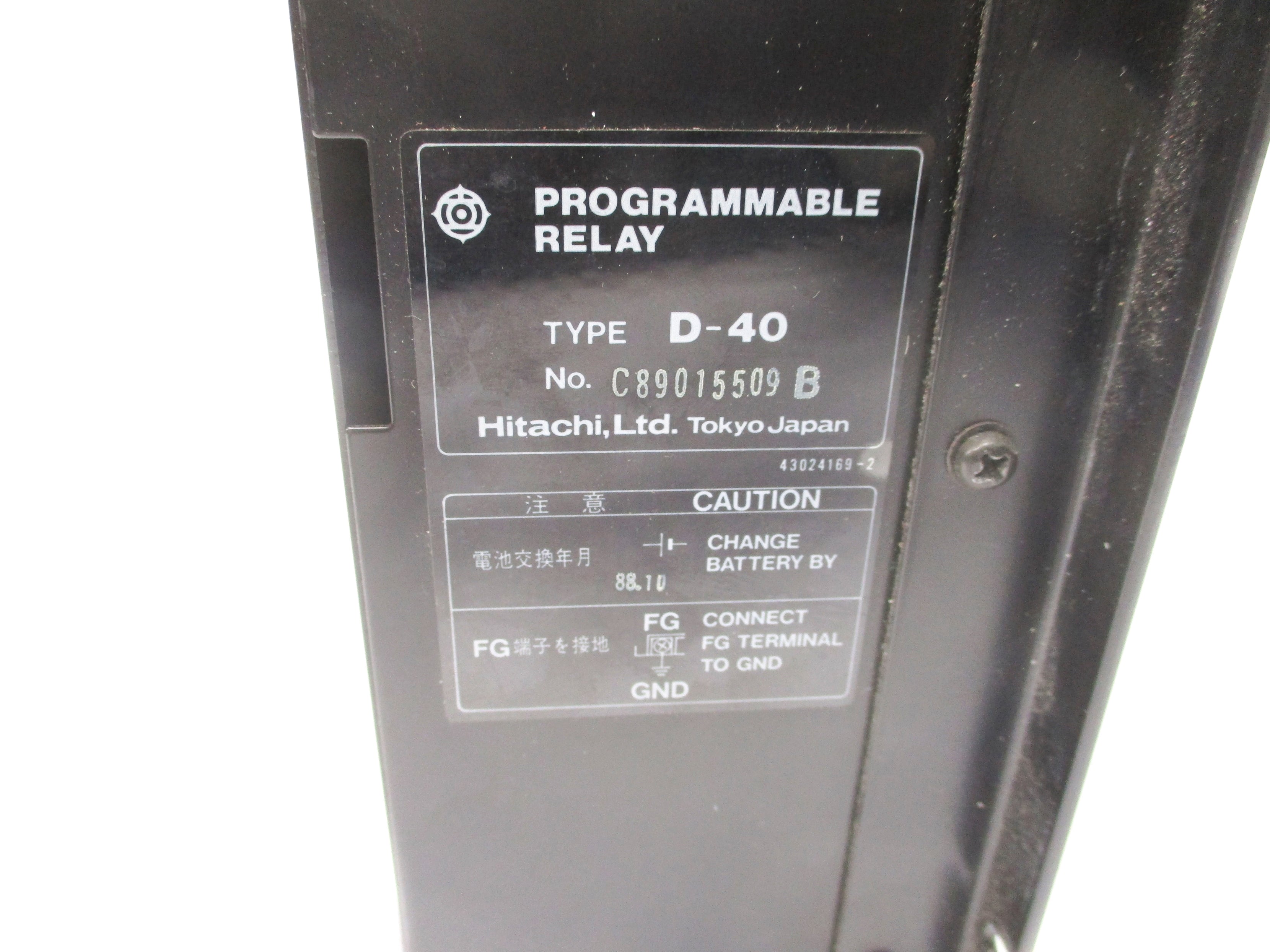HITACHI D-40 UNMP