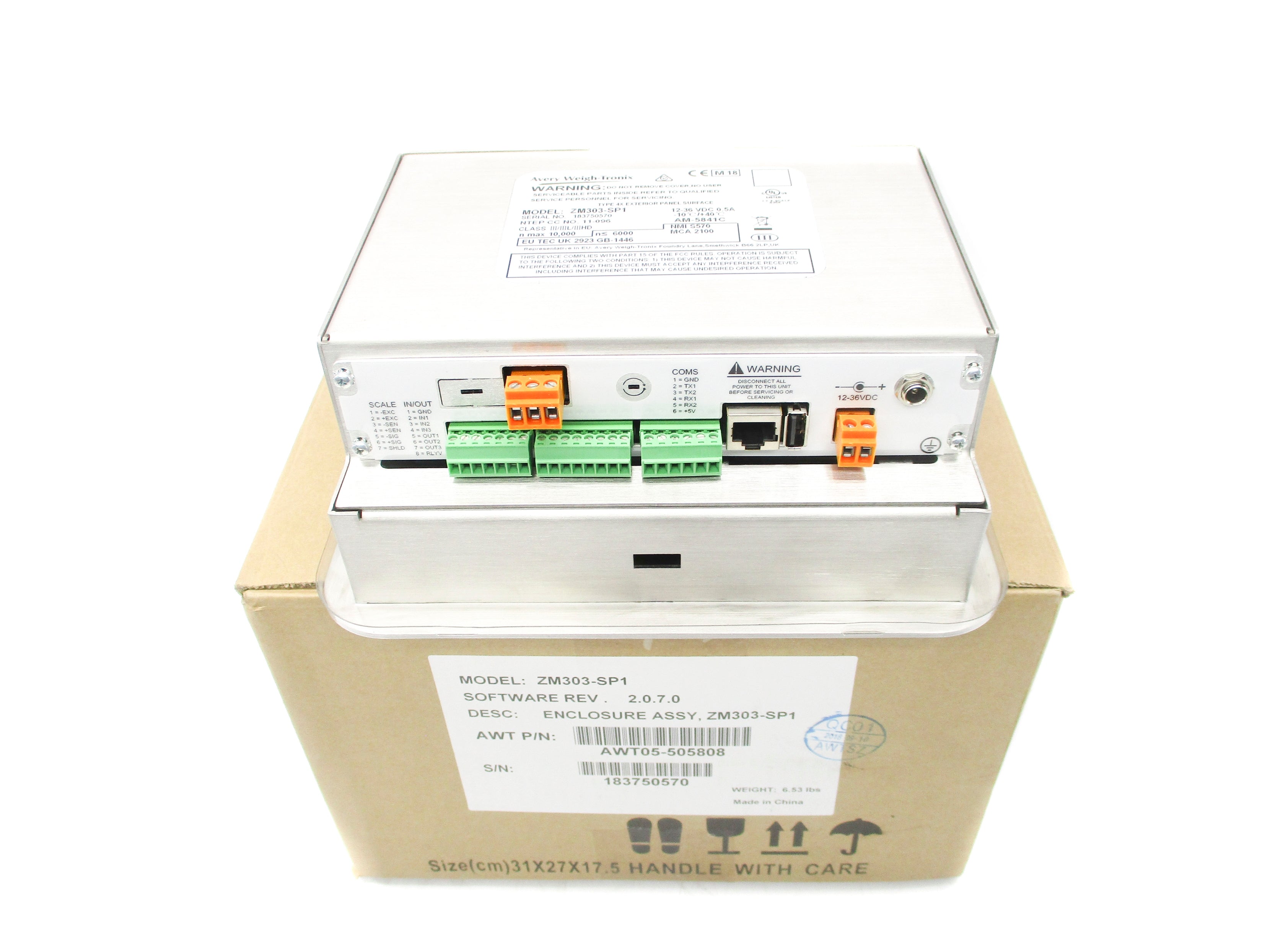AVERY WEIGH-TRONIX ZM303-SP1 NSMP