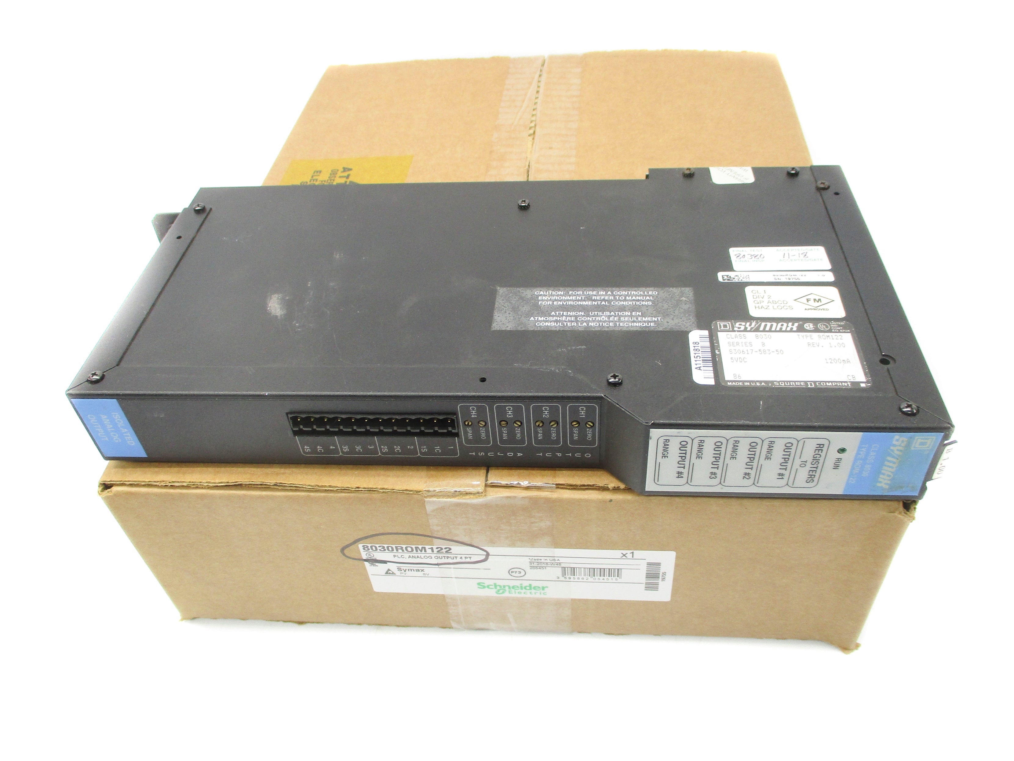 SCHNEIDER ELECTRIC 8030ROM122 SER. B NSMP