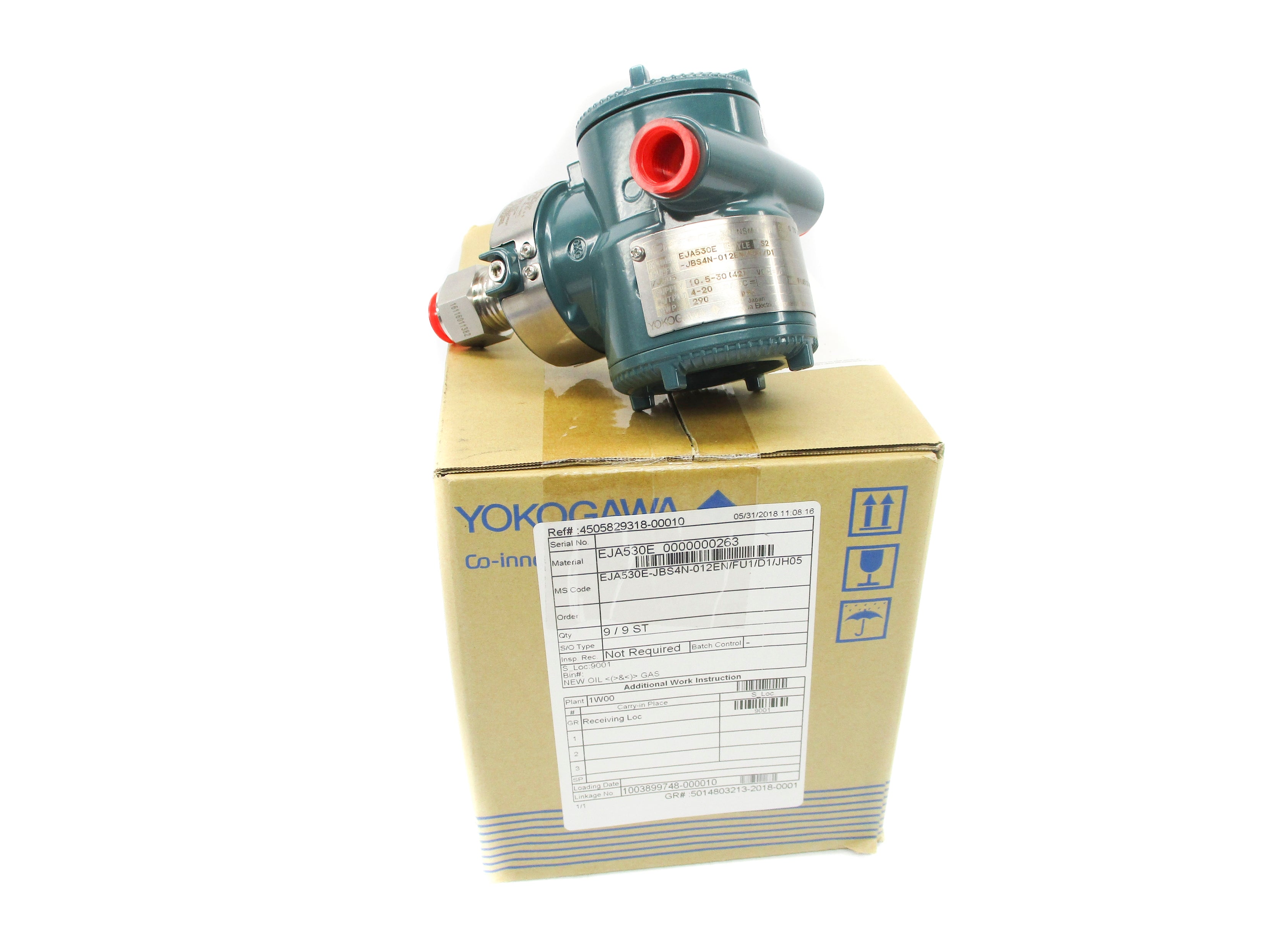YOKOGAWA EJA530E-JBS4N-012EN/FU1/D1 NSMP