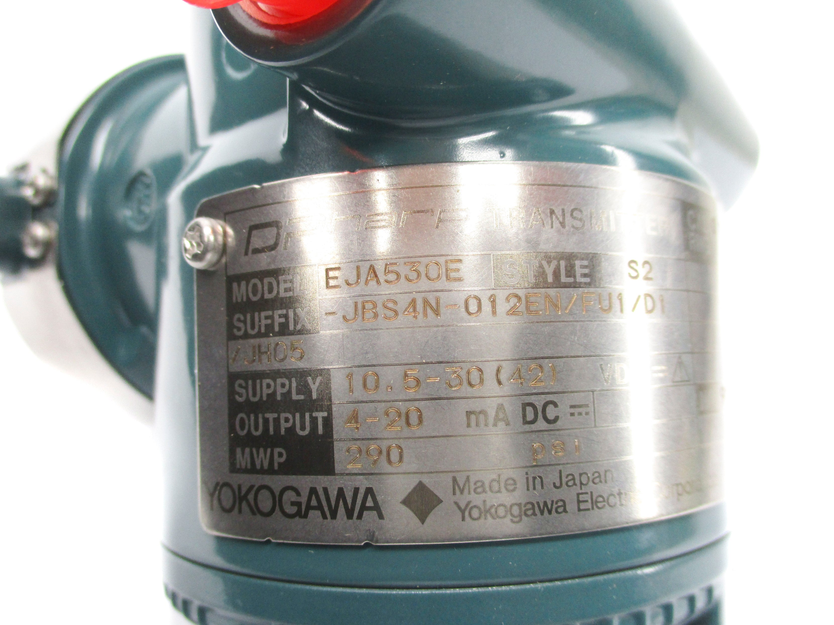 YOKOGAWA EJA530E-JBS4N-012EN/FU1/D1 NSMP
