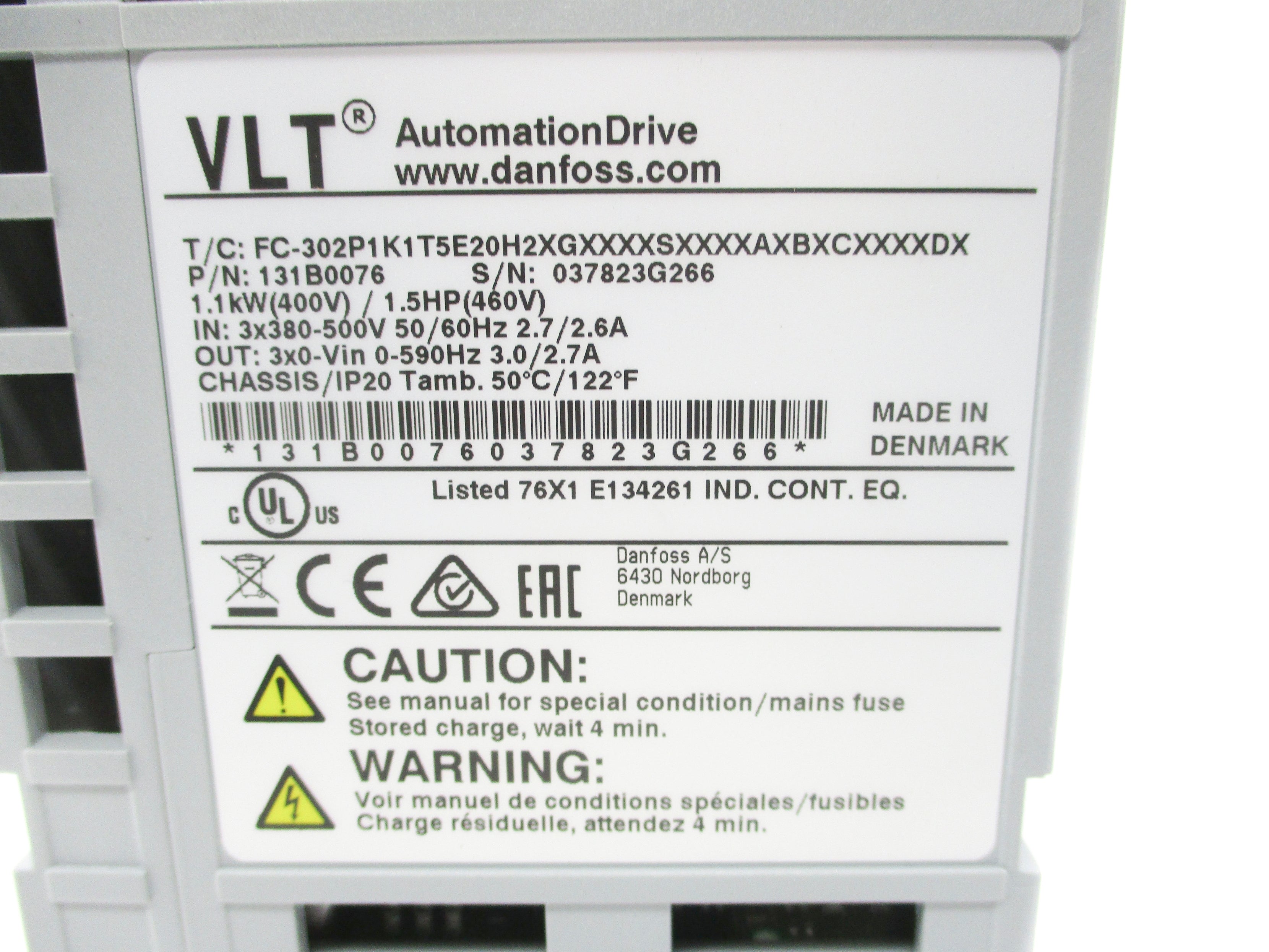 DANFOSS 131B0076 NSMP