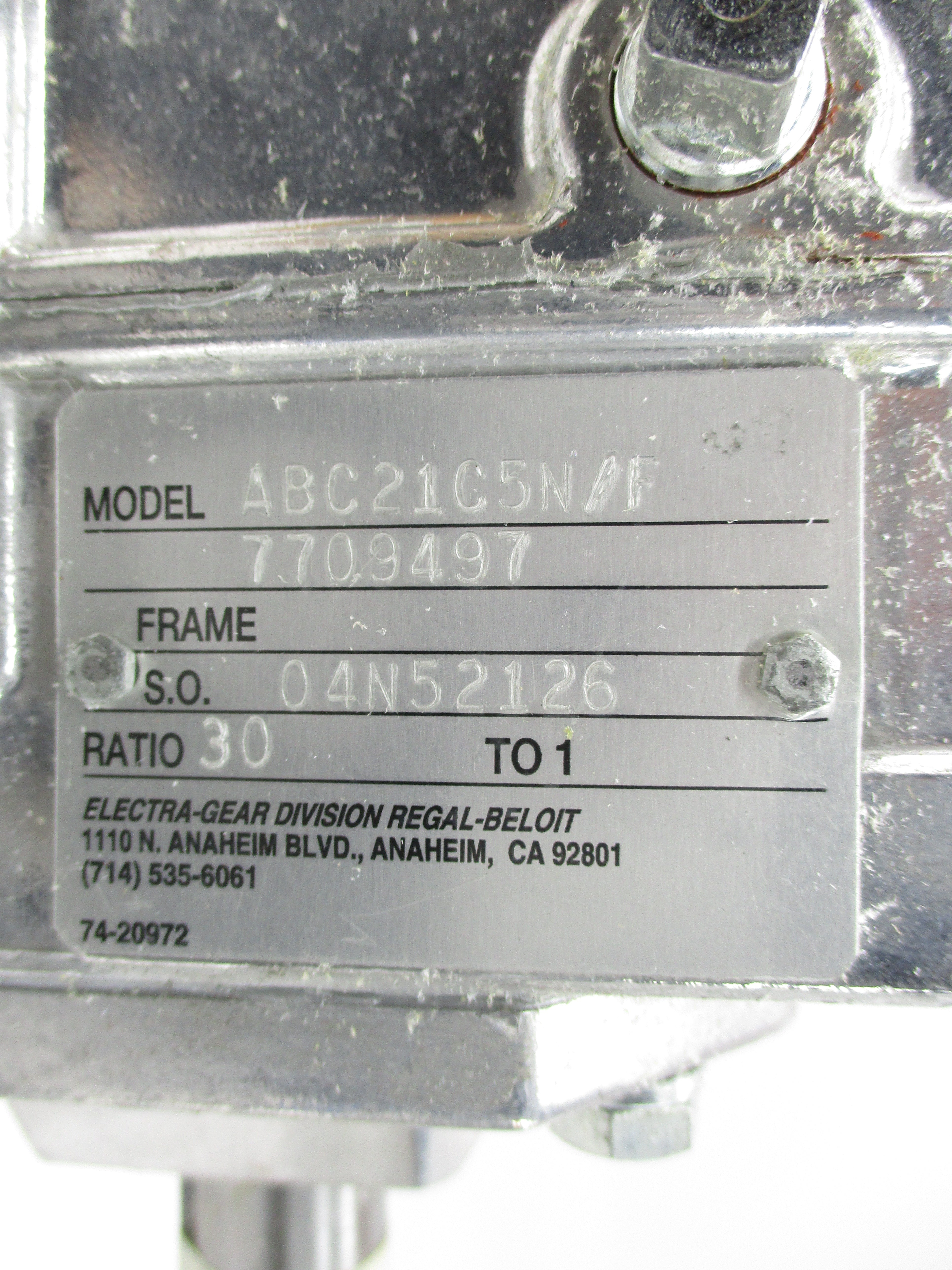 ELECTRA GEAR ABC21C5N/F NSMP