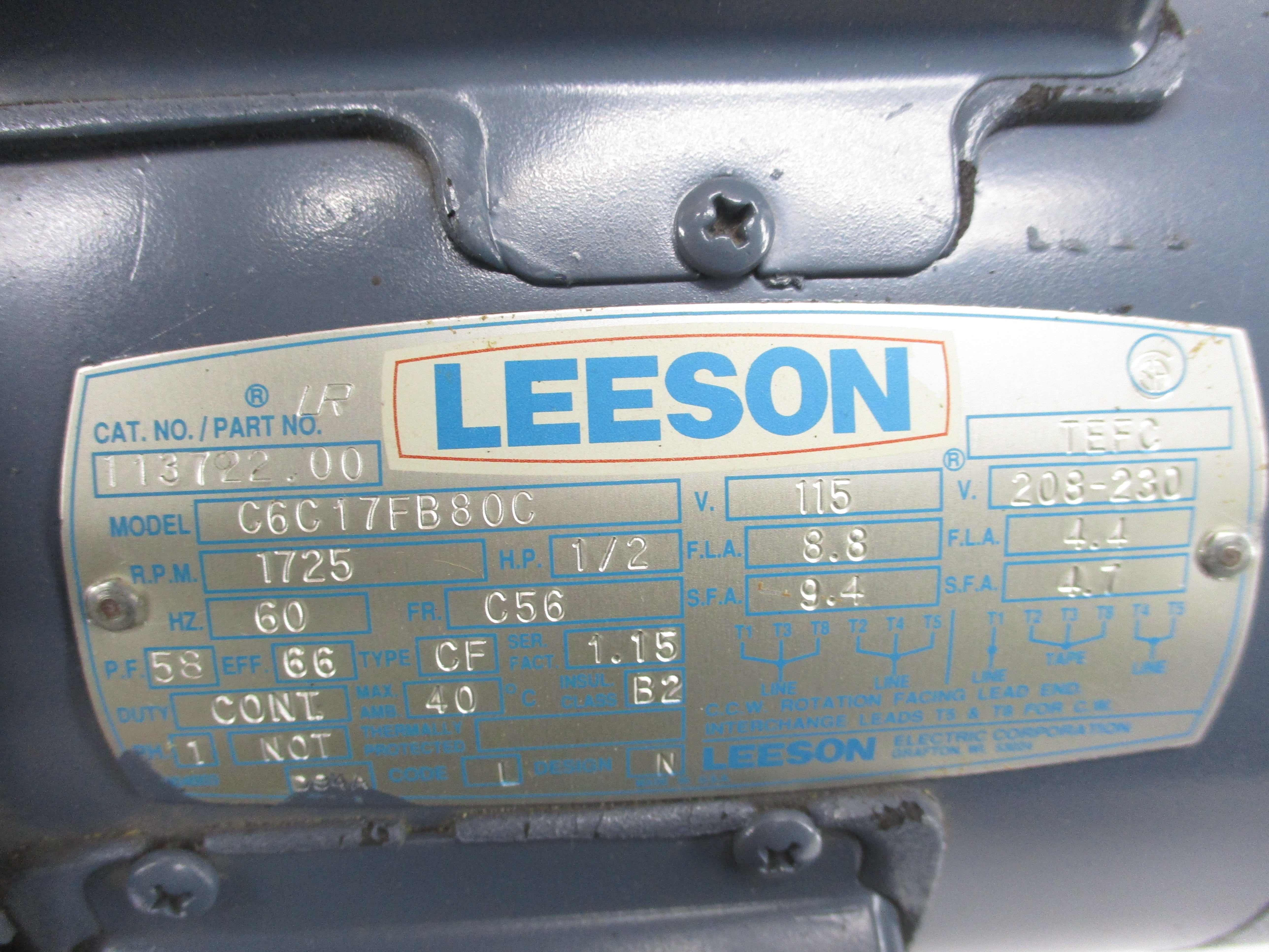 LEESON 113722.00 NSNP