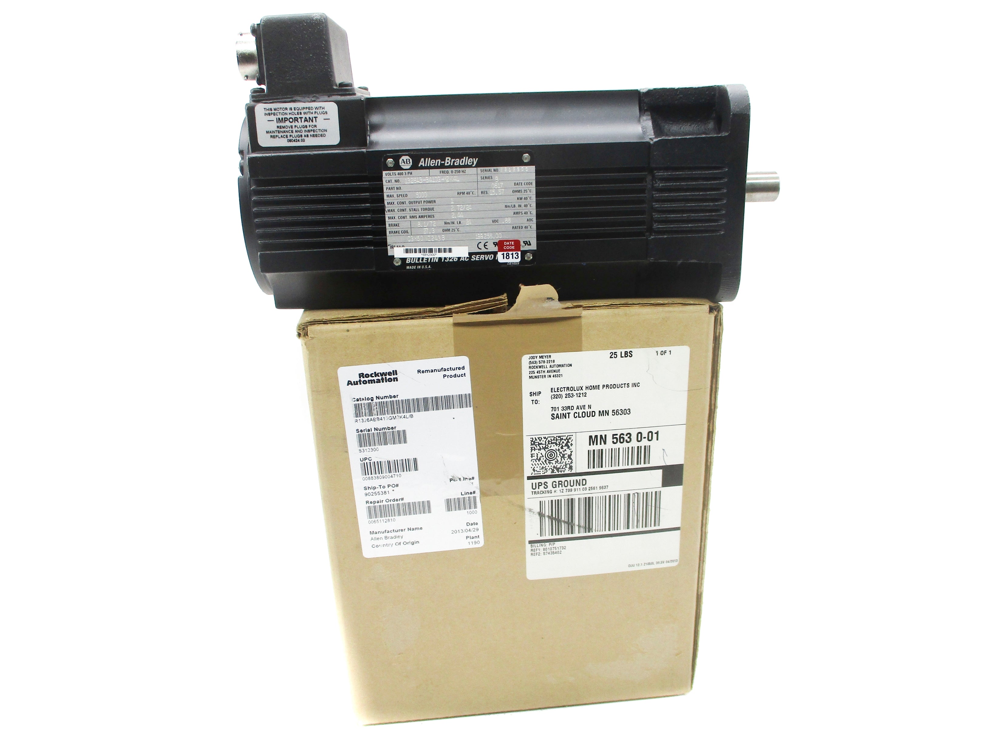 ALLEN BRADLEY 1326AB-B410G-M2K4L SER. B REMAN