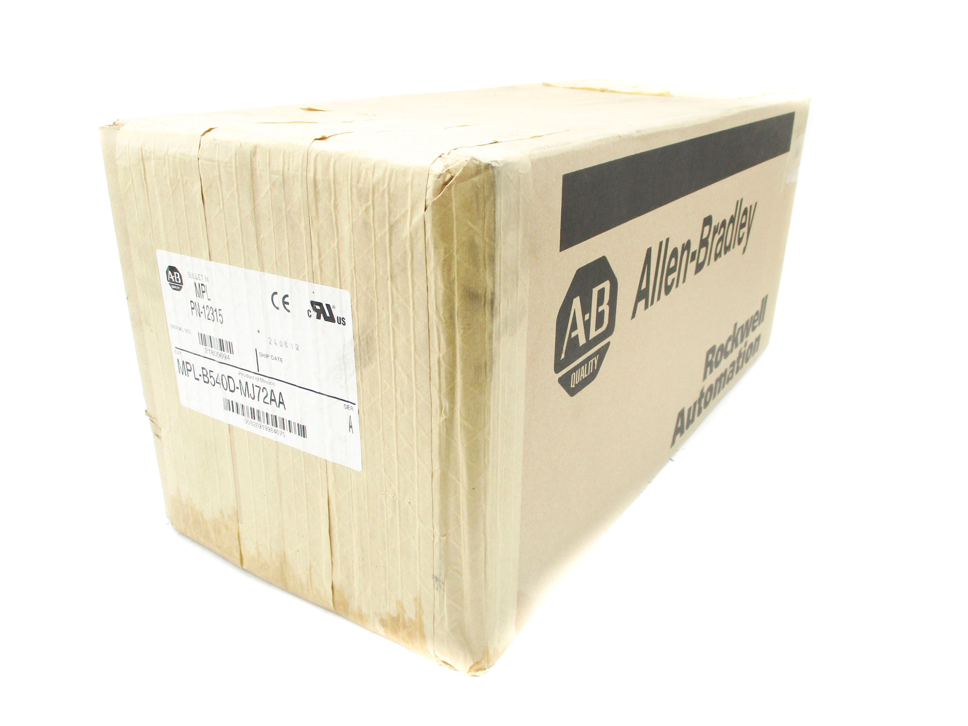 ALLEN BRADLEY MPL-B540D-MJ72AA SER. A NSFS
