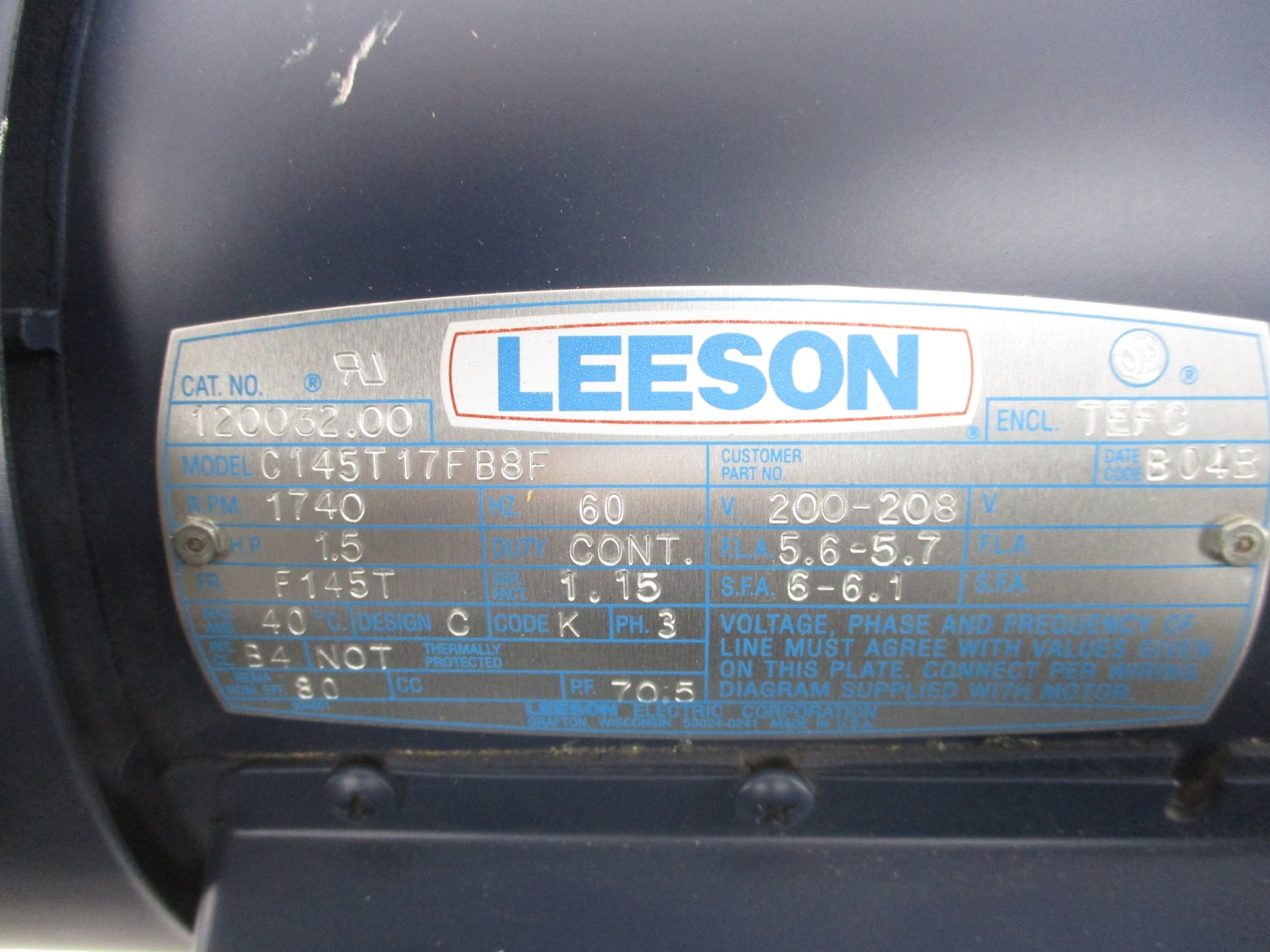 LEESON 120032.00 NSNP