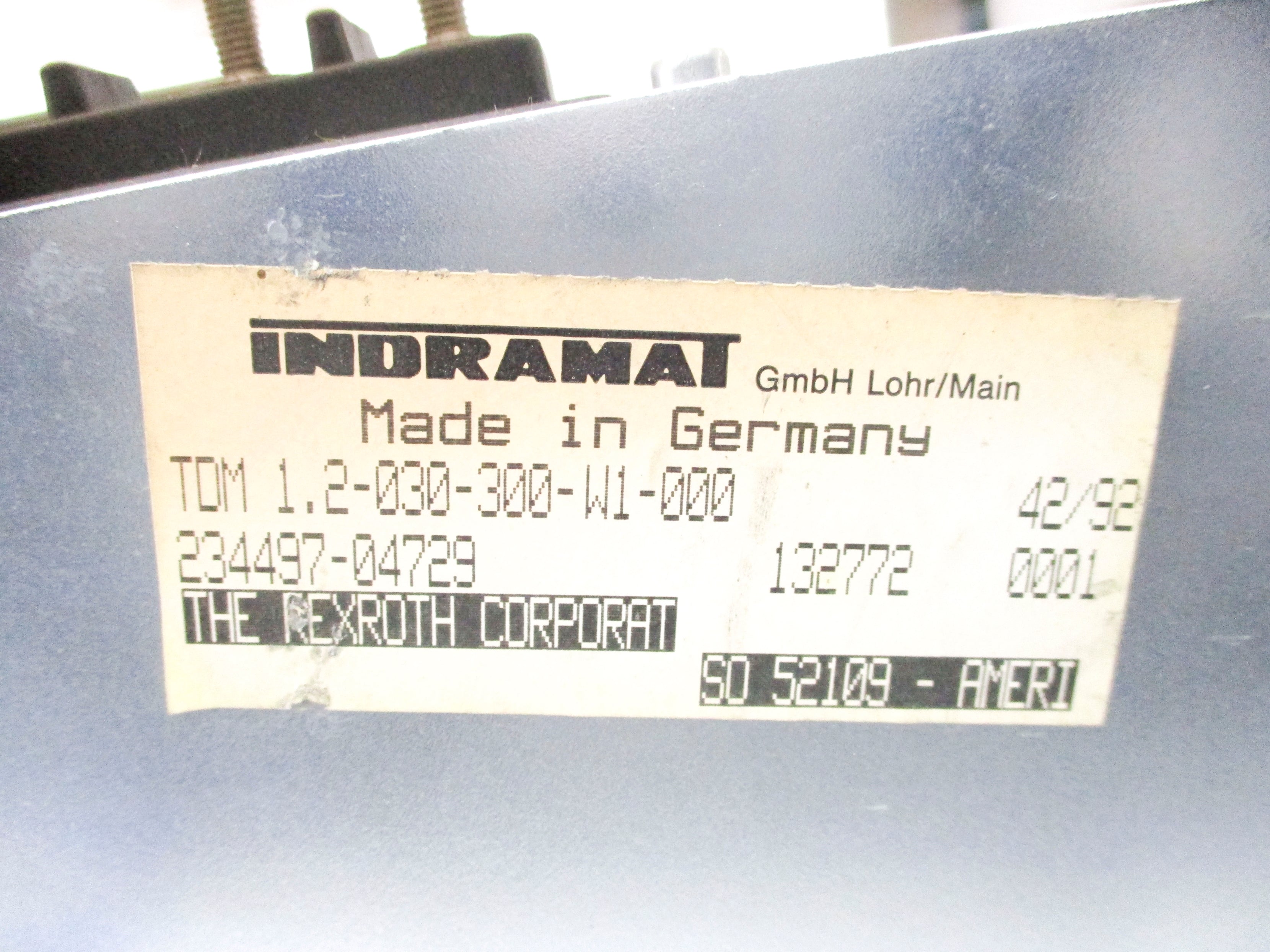 INDRAMAT TDM1.2-030-300-W1-000 NSNP