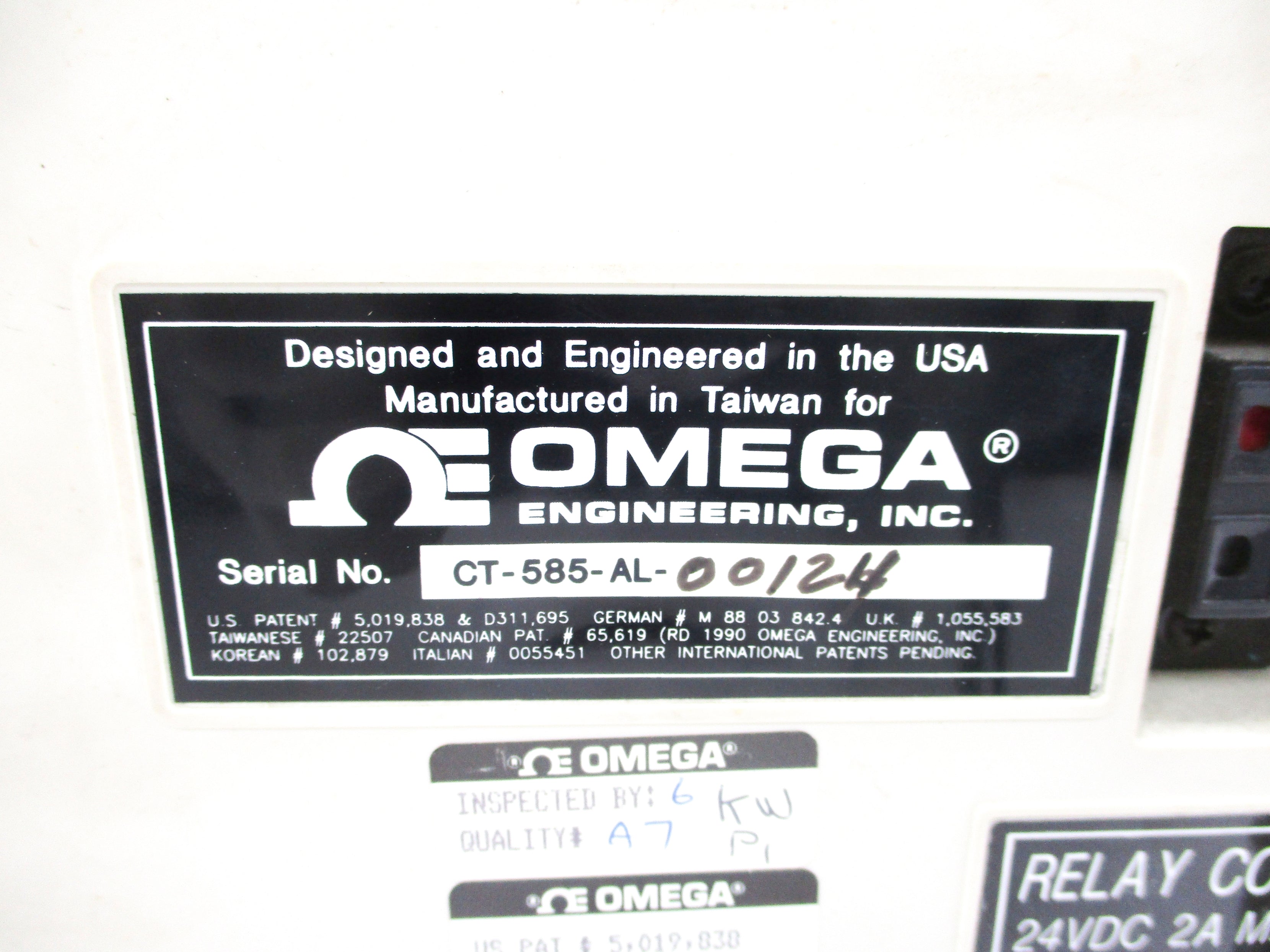 OMEGA CT-585-AL-00124 UNMP