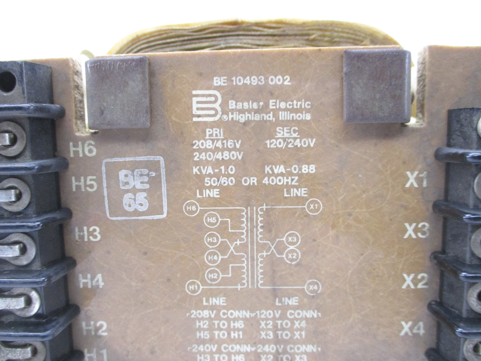 BASLER ELECTRIC BE10493002 UNMP