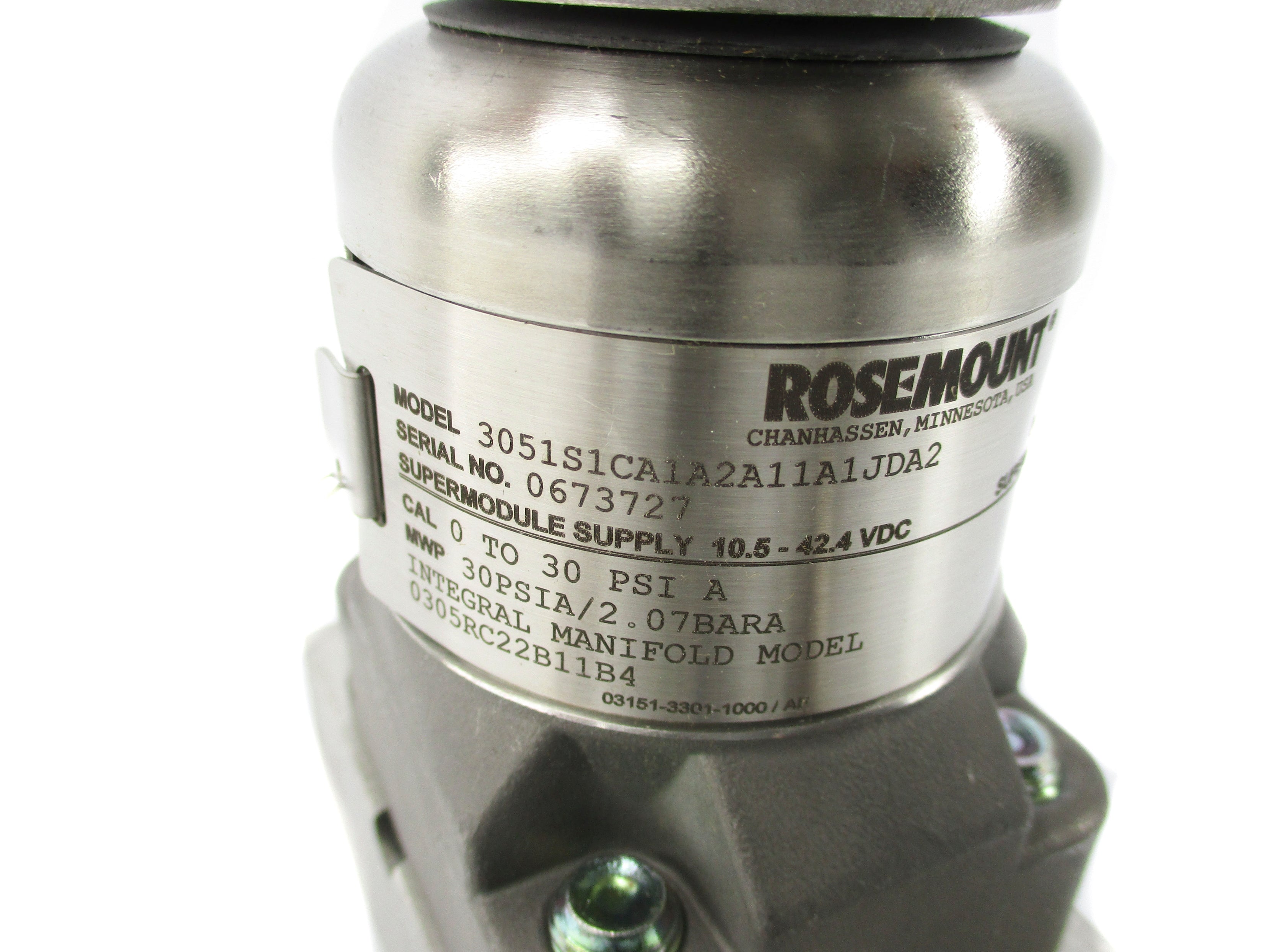 ROSEMOUNT 3051S1CA1A2A11A1JDA2 NSMP