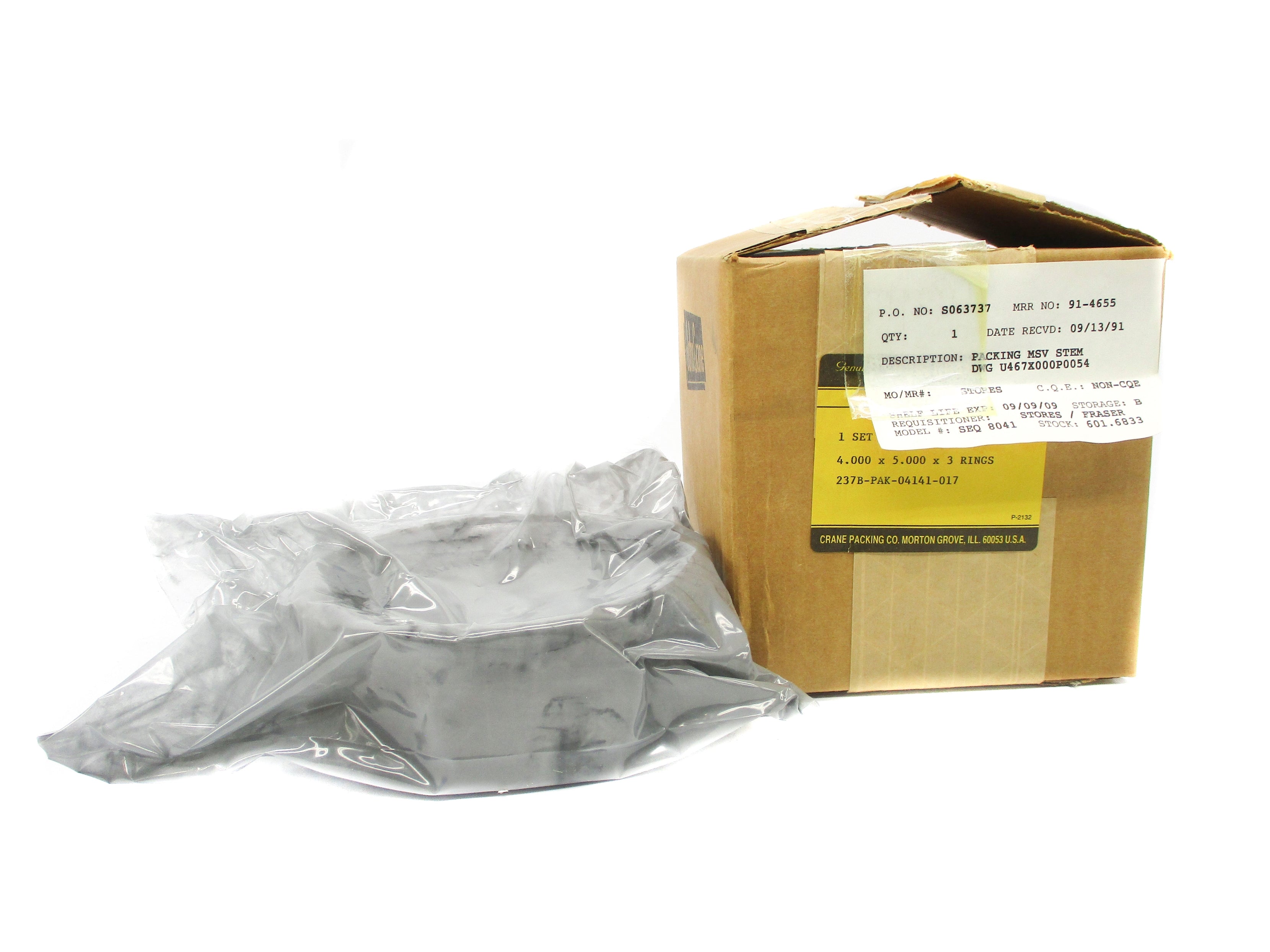 JOHN CRANE 237B-PAK-04141-017 (PKG OF 3) NSMP