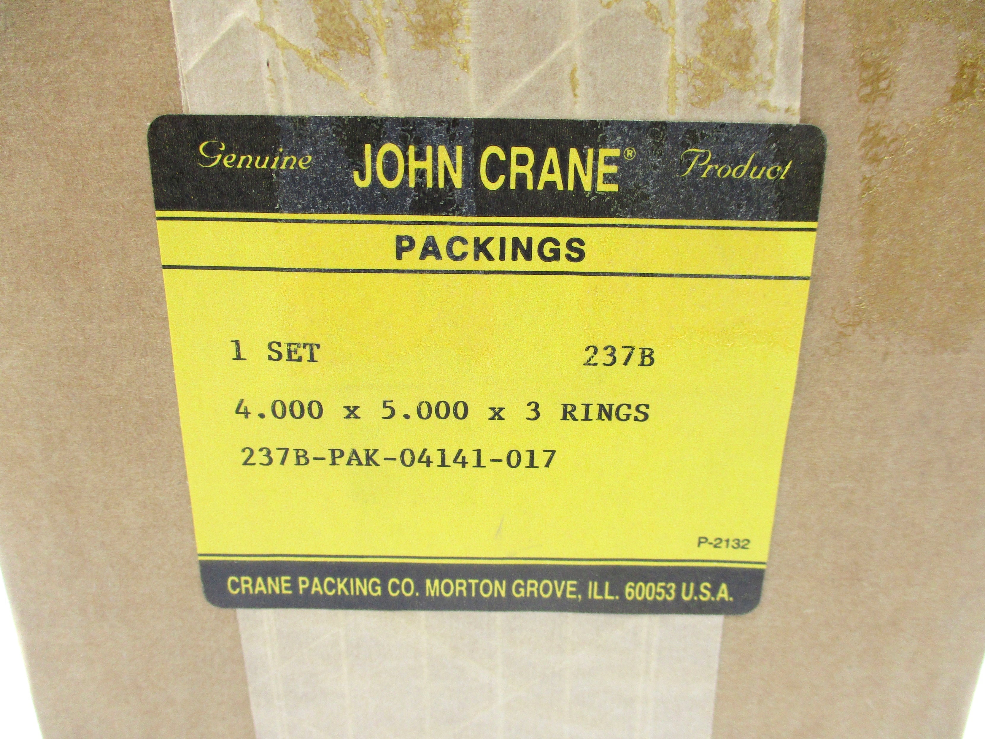 JOHN CRANE 237B-PAK-04141-017 (PKG OF 3) NSFS