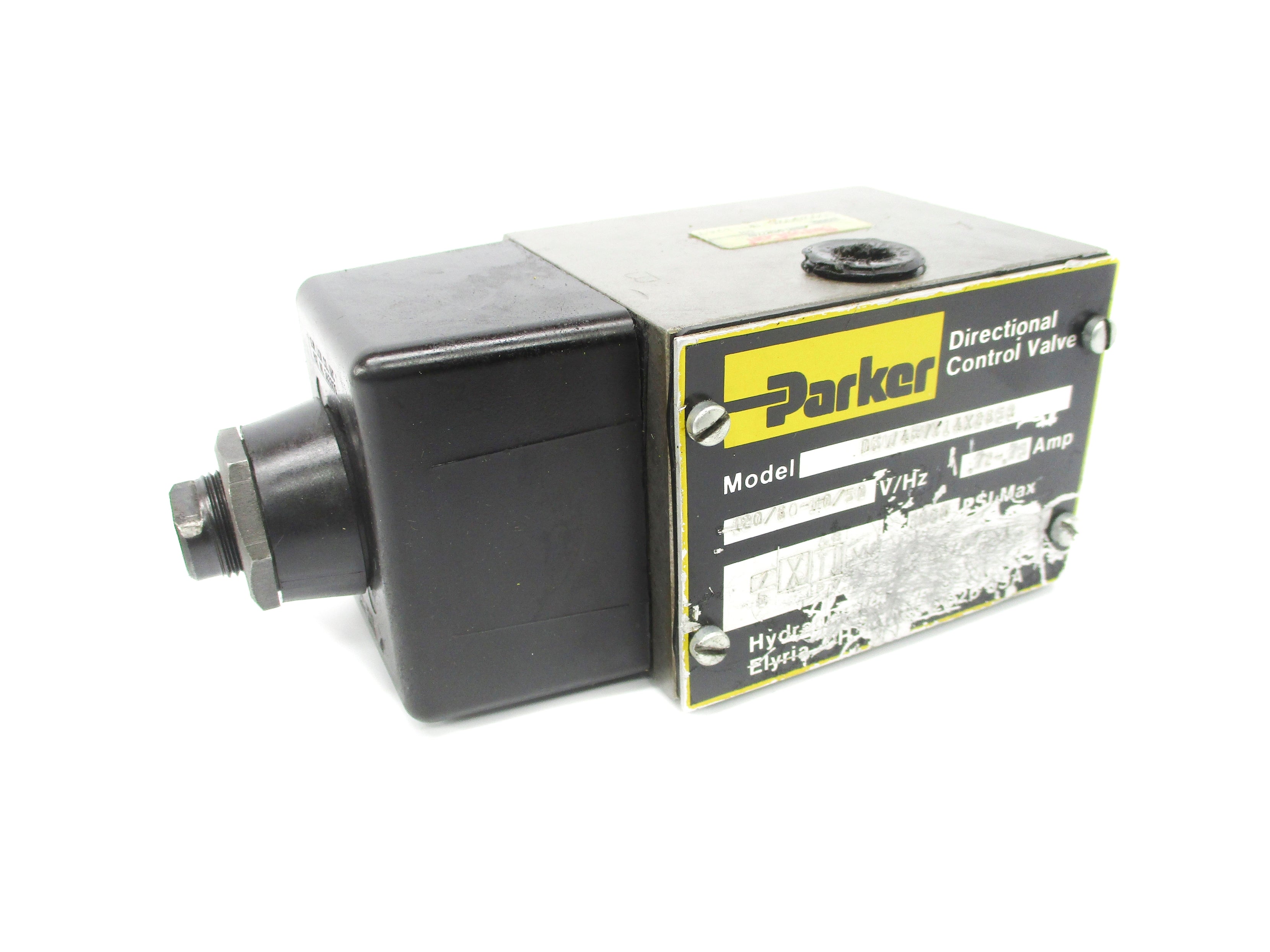 PARKER D3W4BVY14X2658 3000PSI 120V UNMP