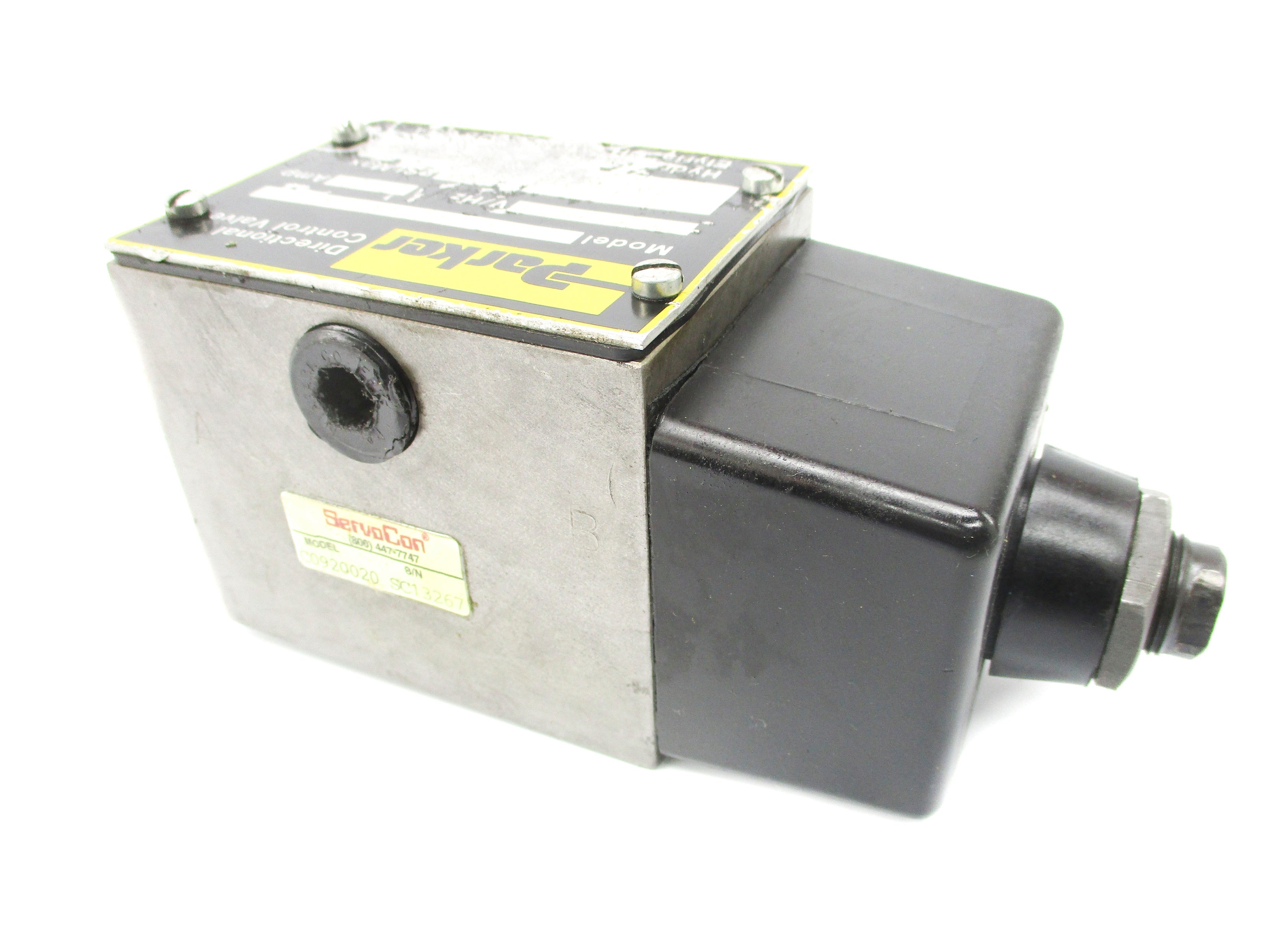 PARKER D3W4BVY14X2658 3000PSI 120V UNMP
