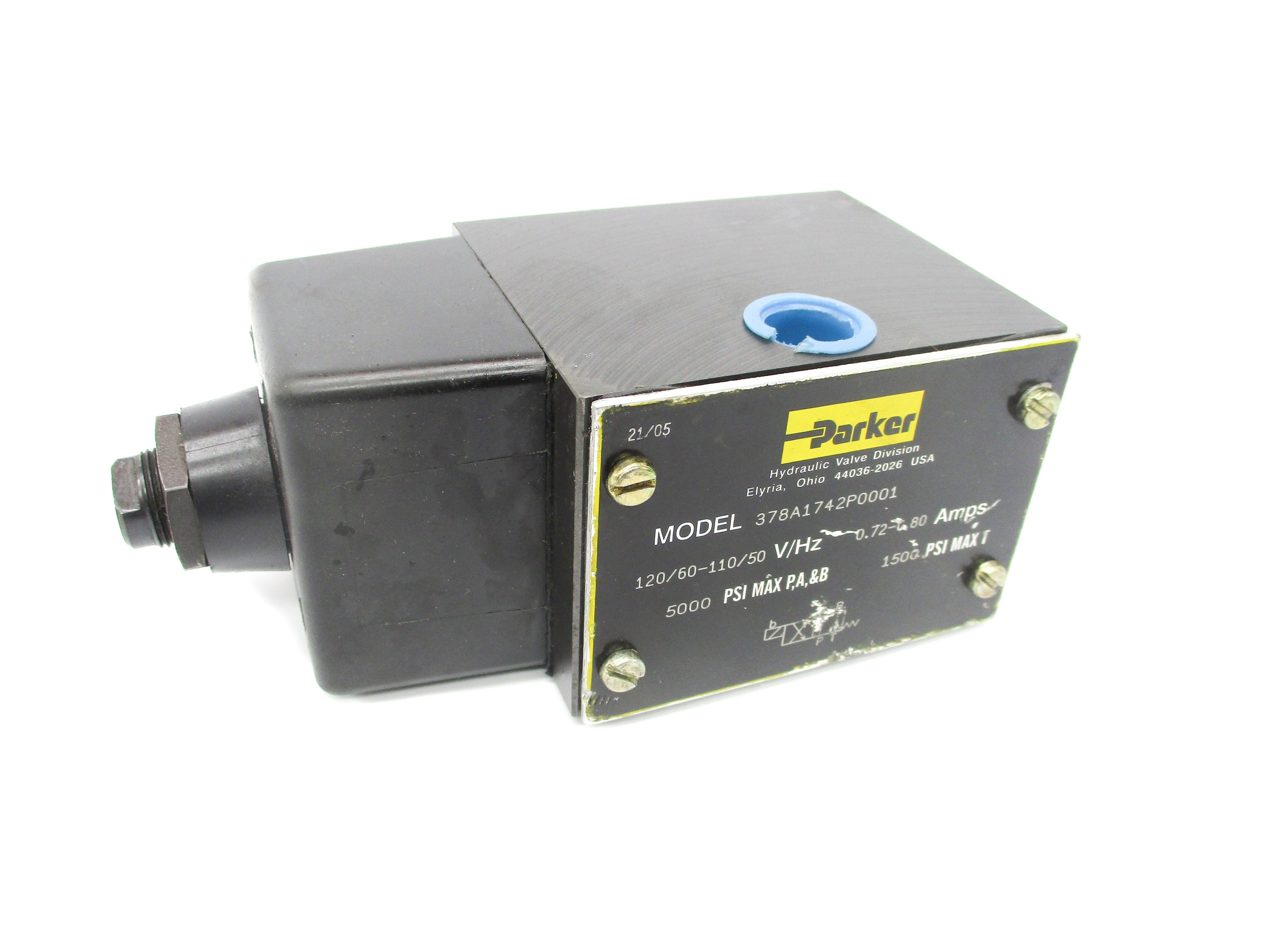 PARKER 378A1742P0001 1500PSI 120V UNMP