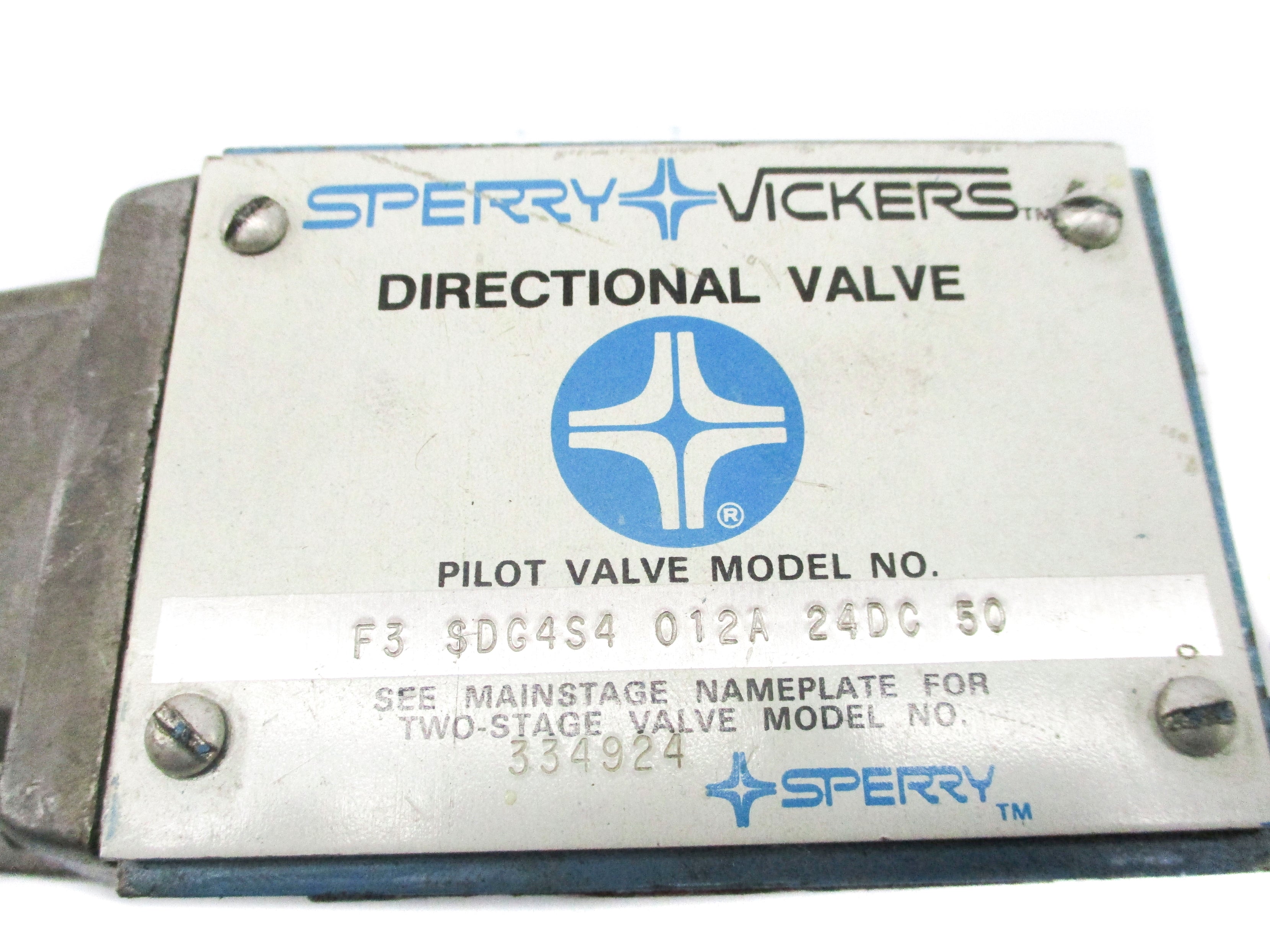 VICKERS F3SDG4S4012A24DC50 UNMP