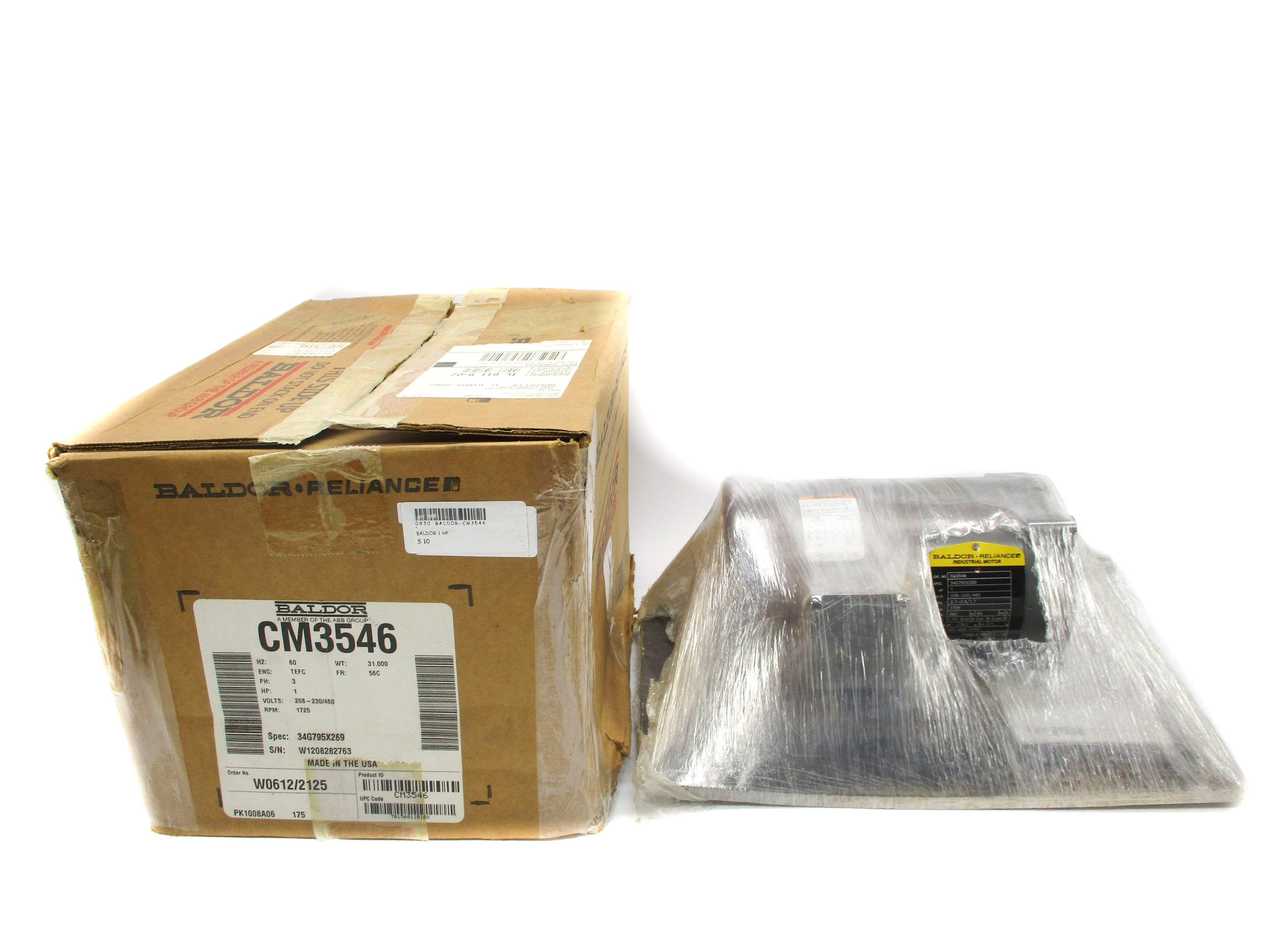 BALDOR CM3546 NSMP