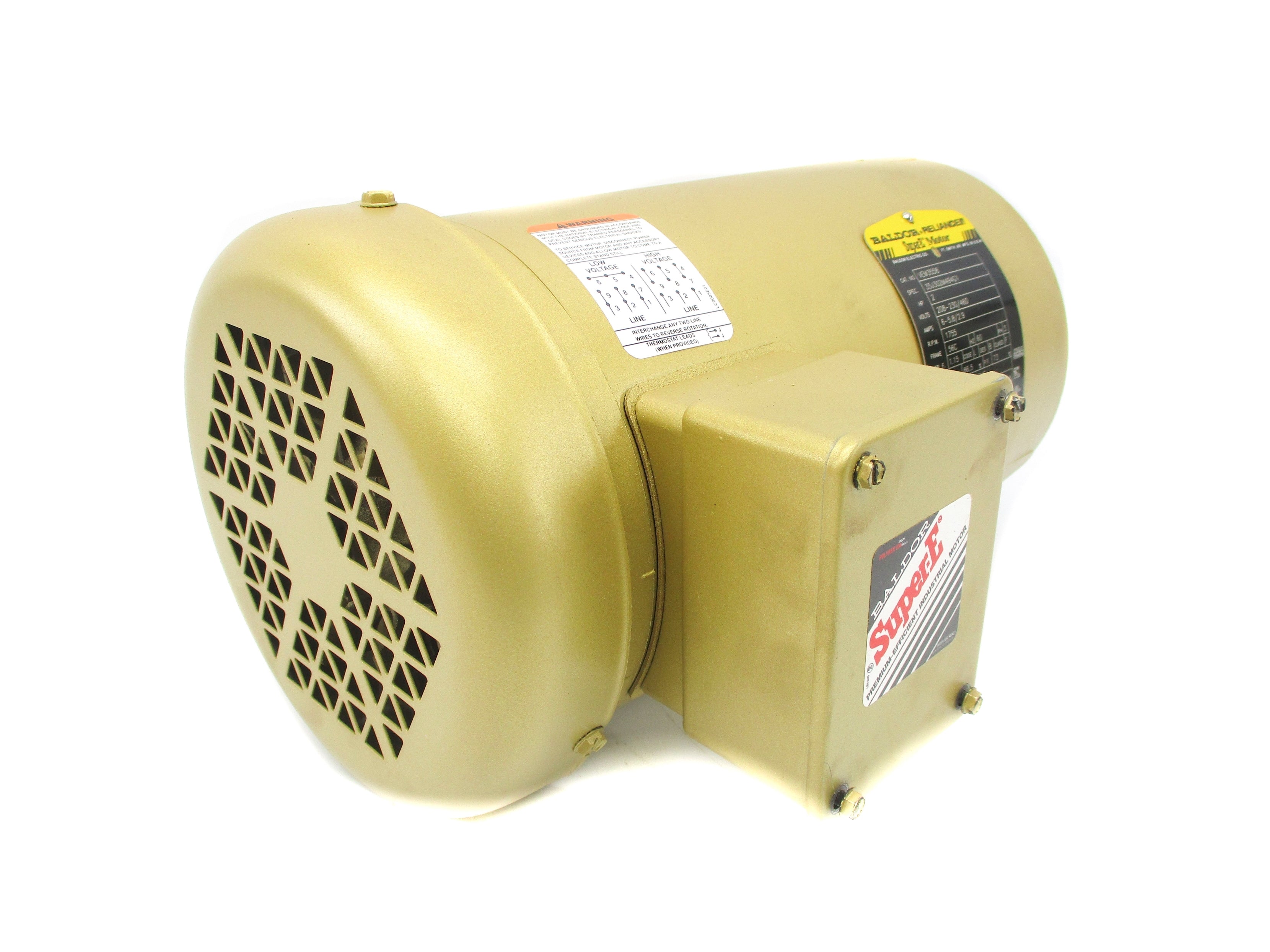 BALDOR VEM3558 230/460V 5.8/2.9A NSMP