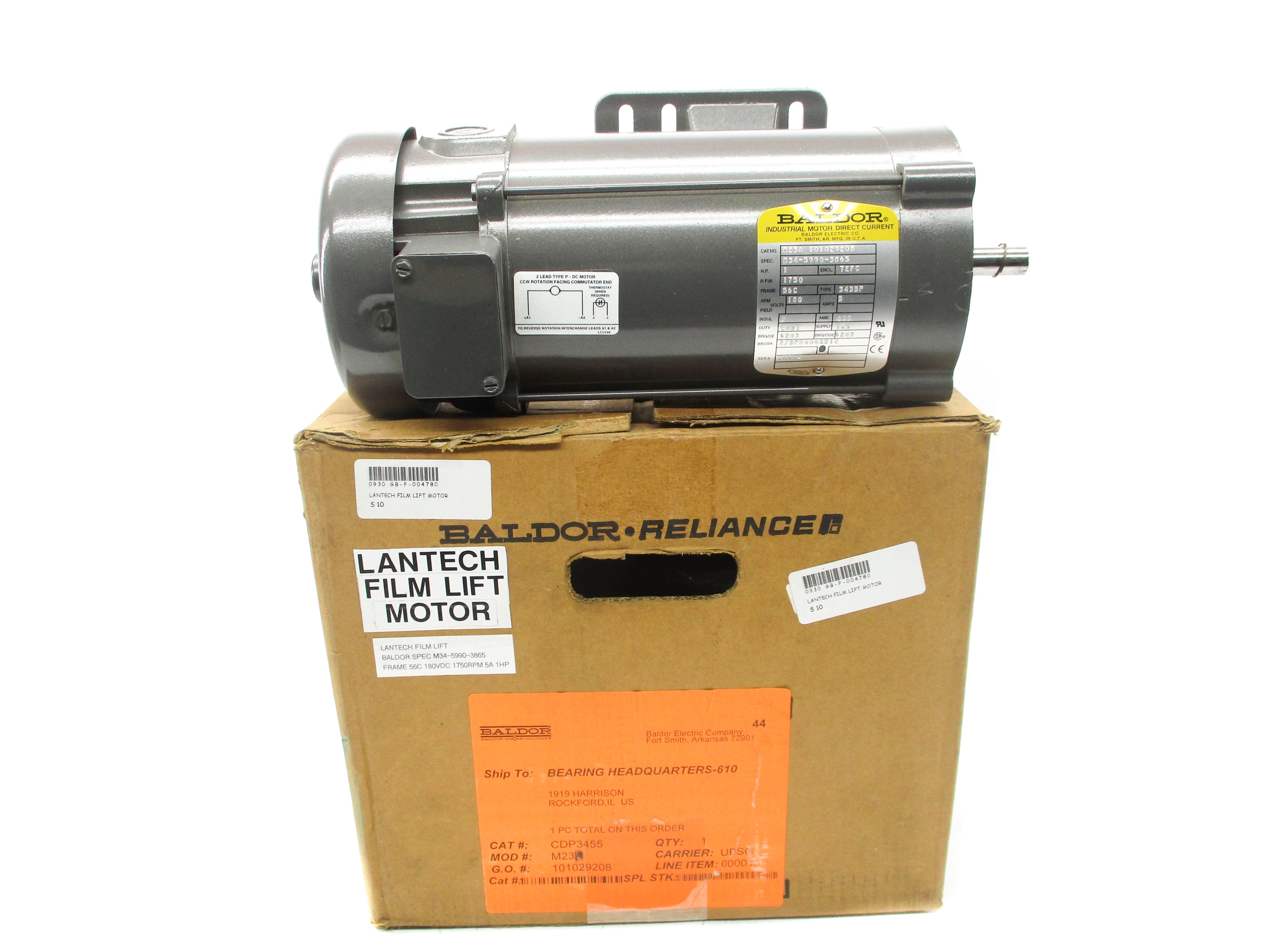 BALDOR M34-5990-3865 NSMP