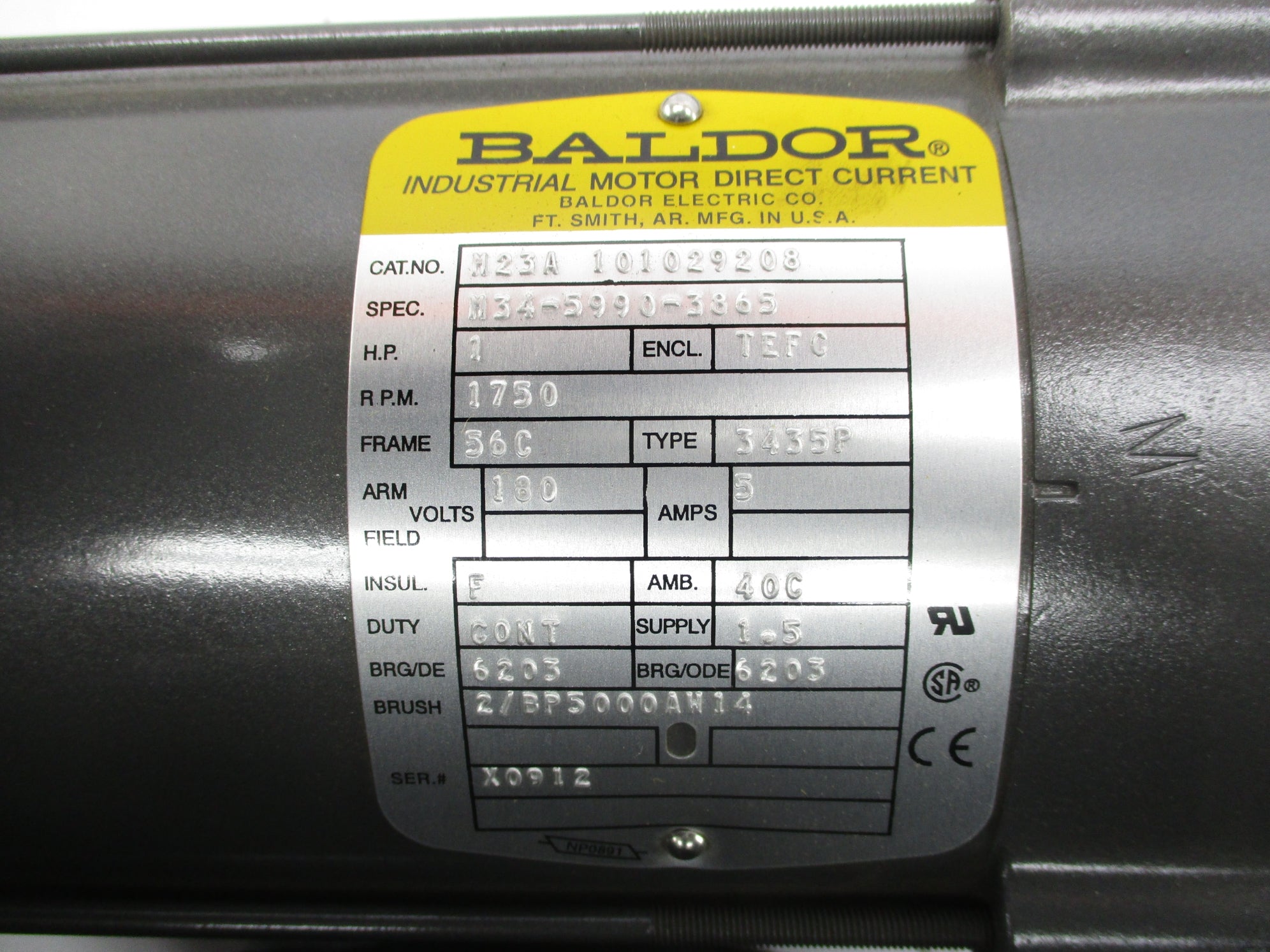 BALDOR M34-5990-3865 NSMP