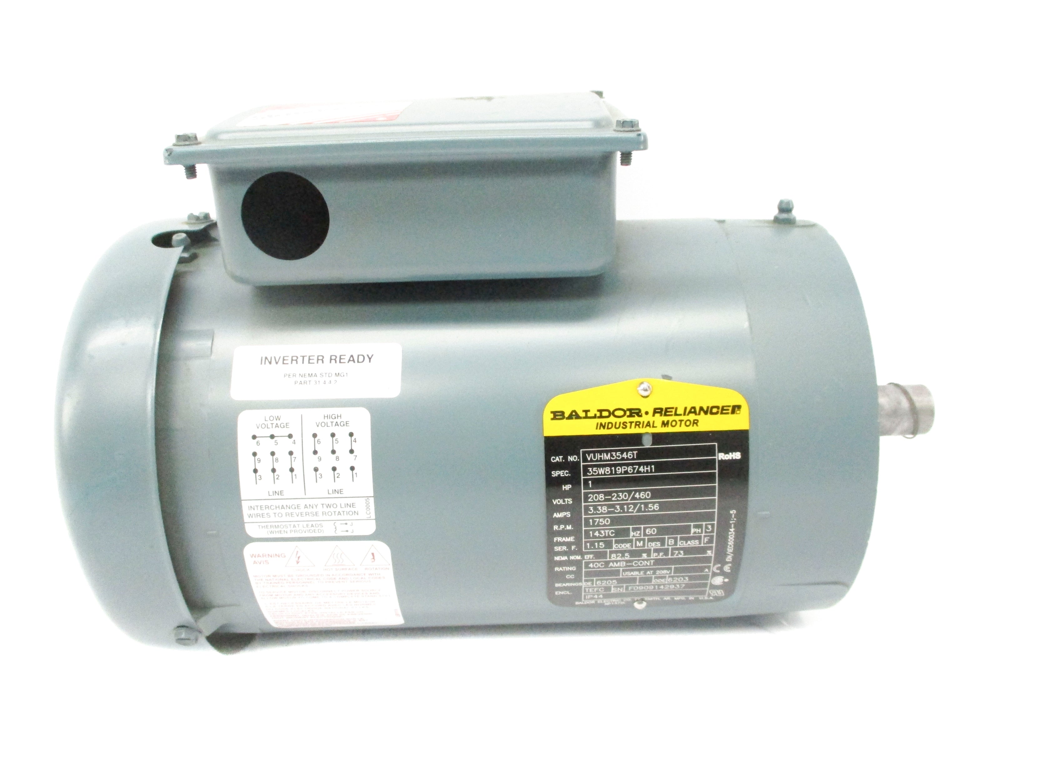 BALDOR VUHM3546T NSNP