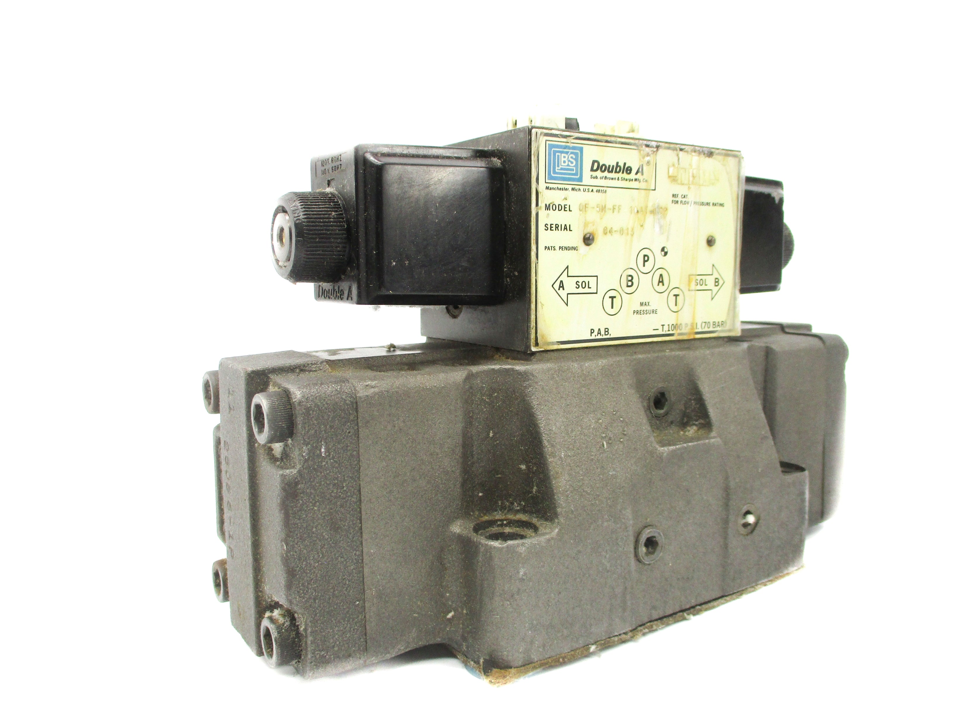 DOUBLE A QF-06-TT0-10G1-E-TSP (AS PICTURED) UNMP