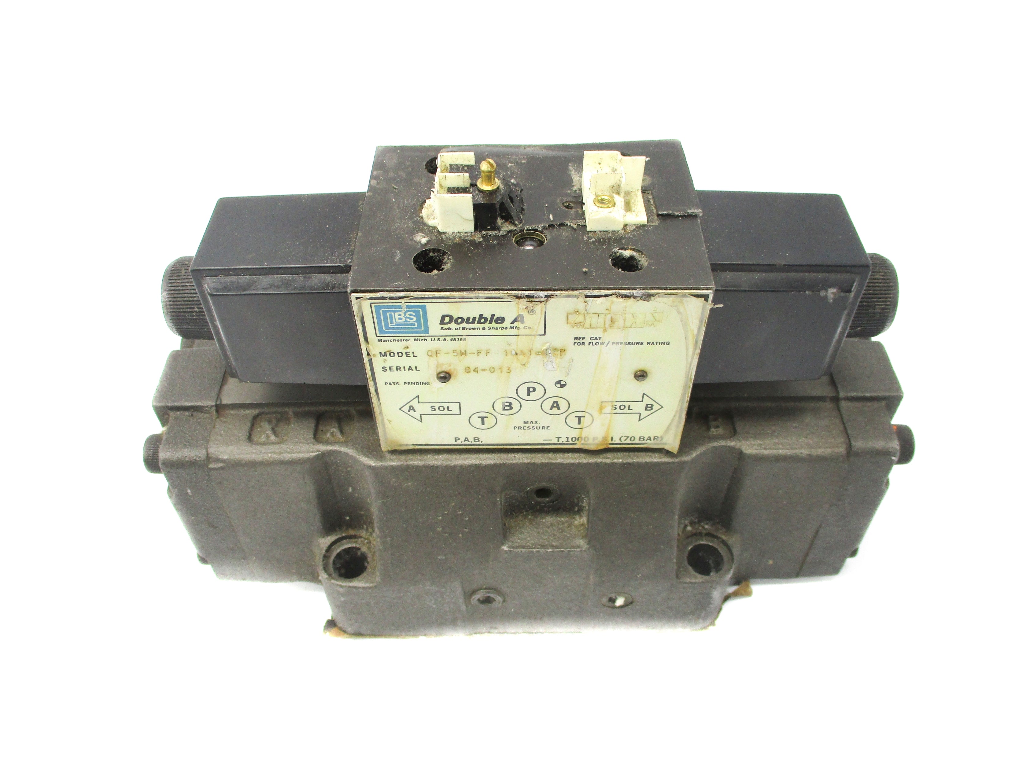 DOUBLE A QF-06-TT0-10G1-E-TSP (AS PICTURED) UNMP
