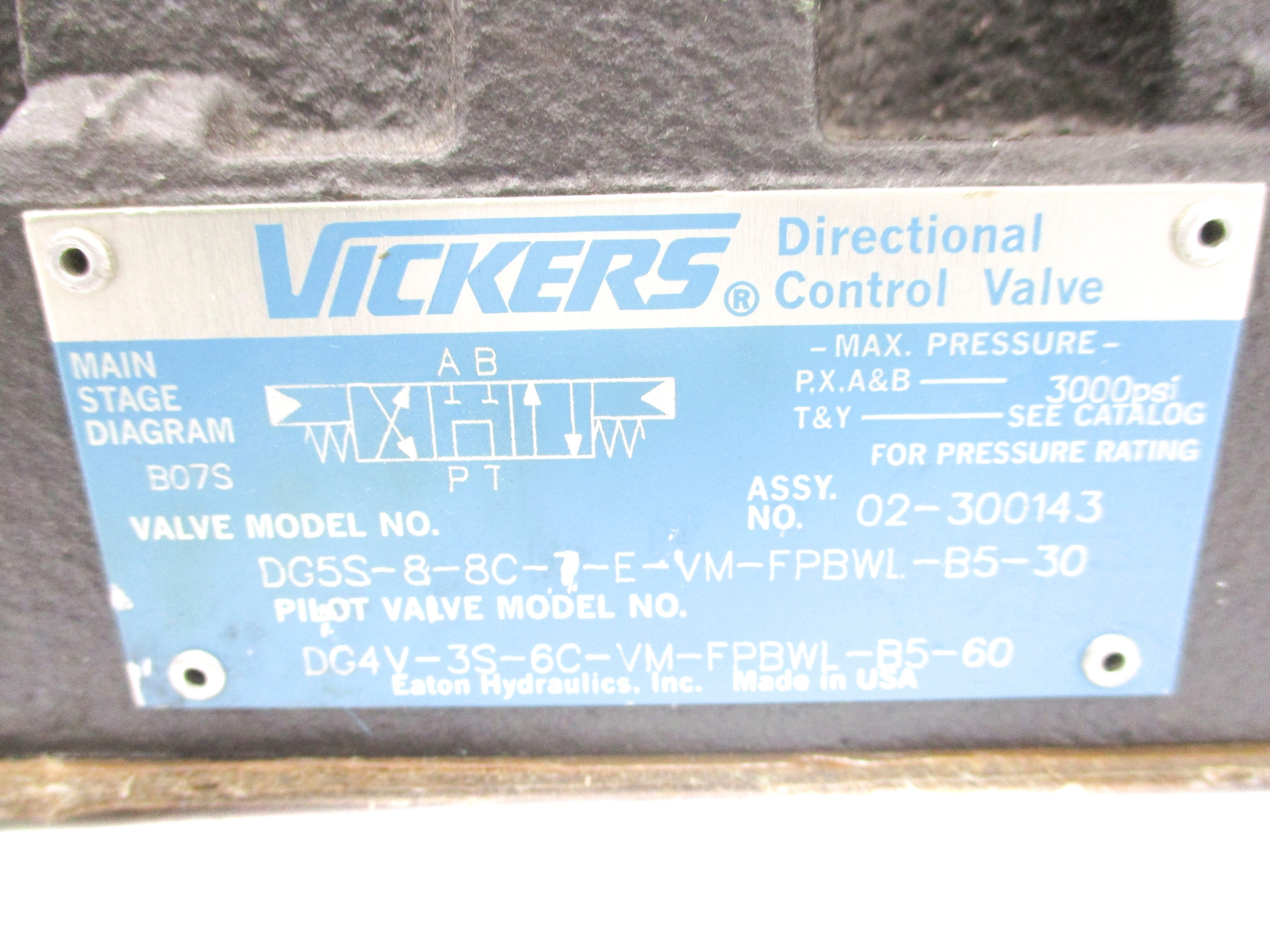 VICKERS DG5S-8-8C-7-E-VM-FPBWL-B5-30 NSNP