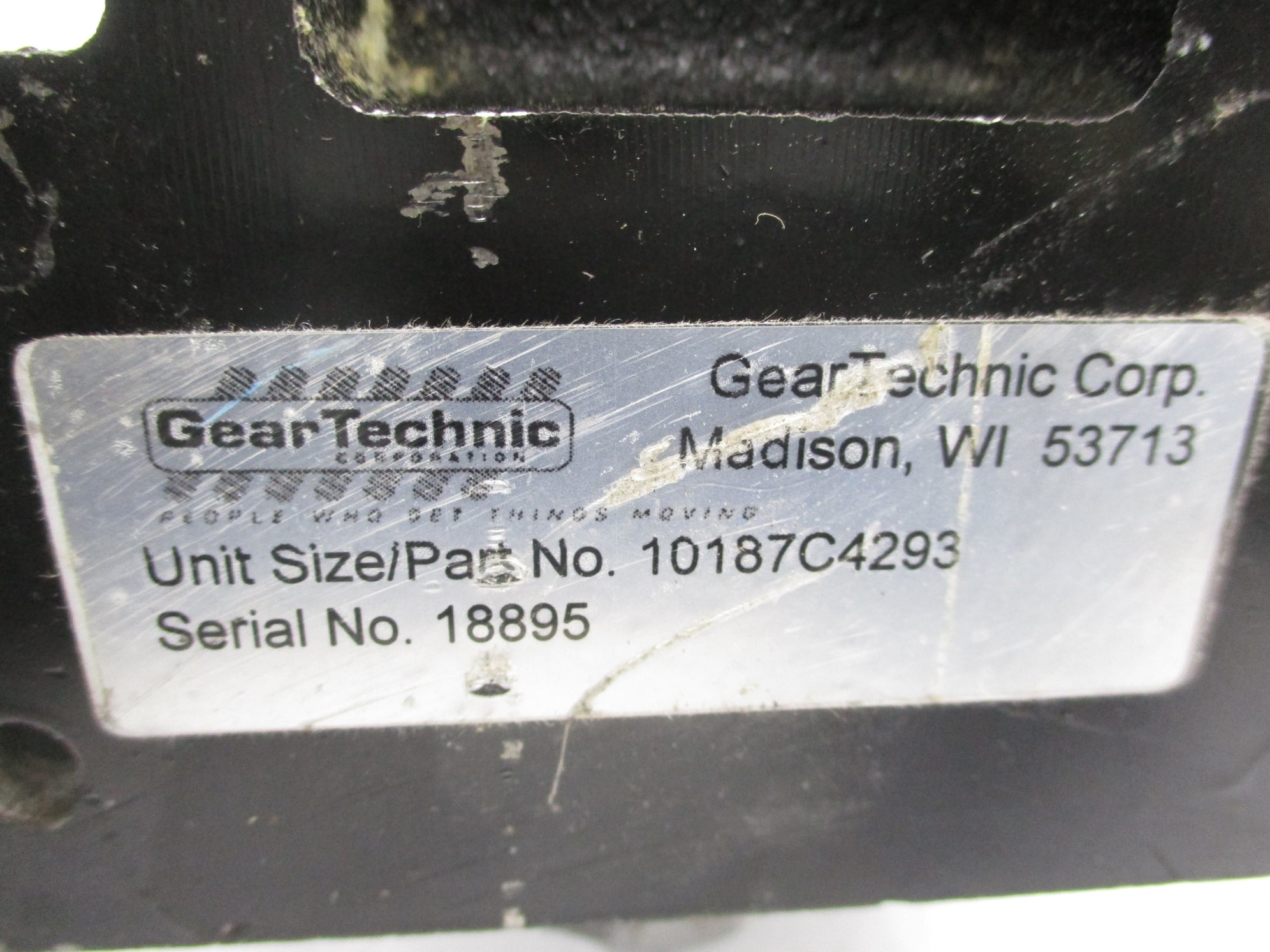 GEARTECHNIC 10187C4293 UNMP