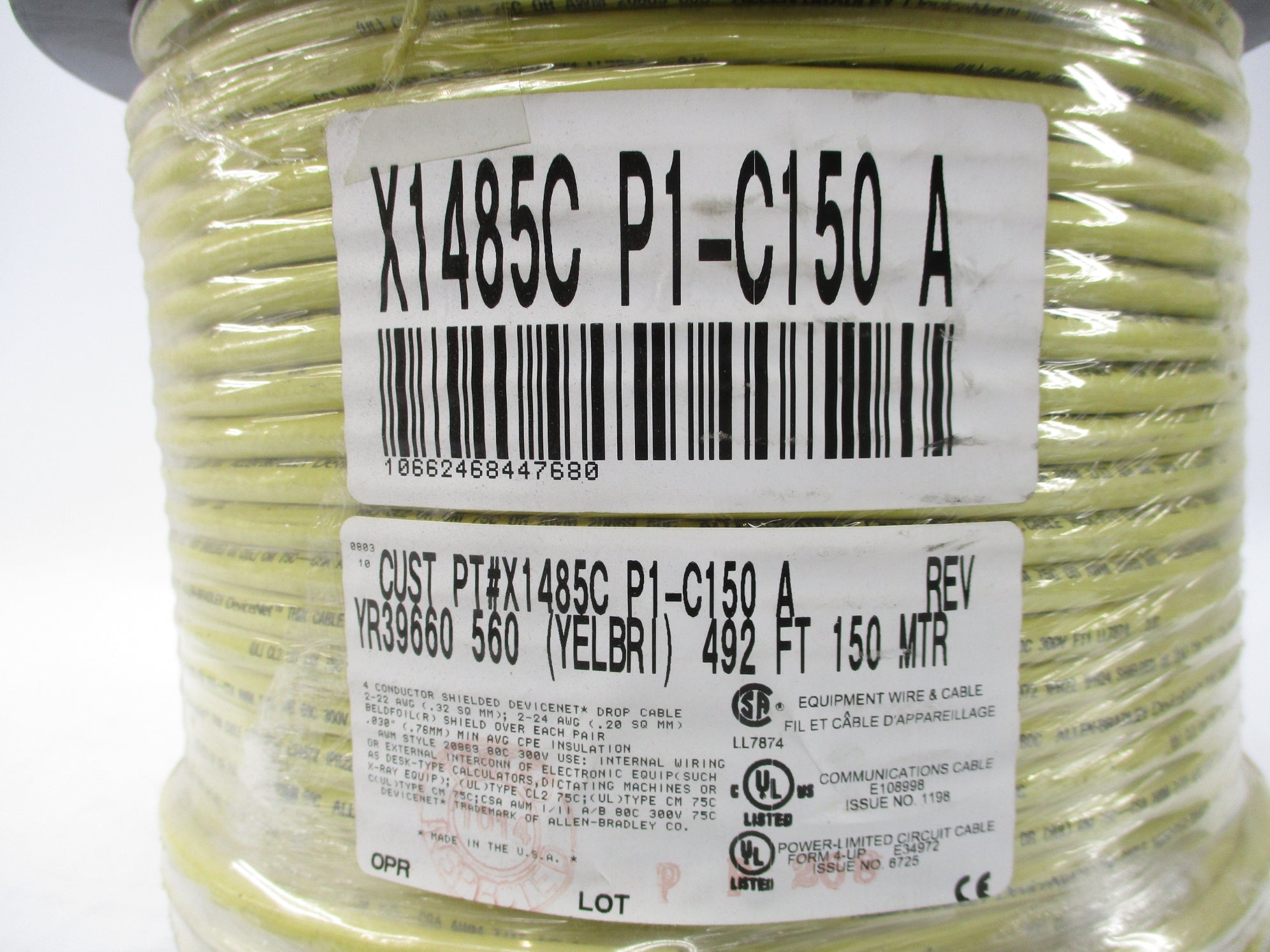 BELDEN X1485C1-C150A NSNP