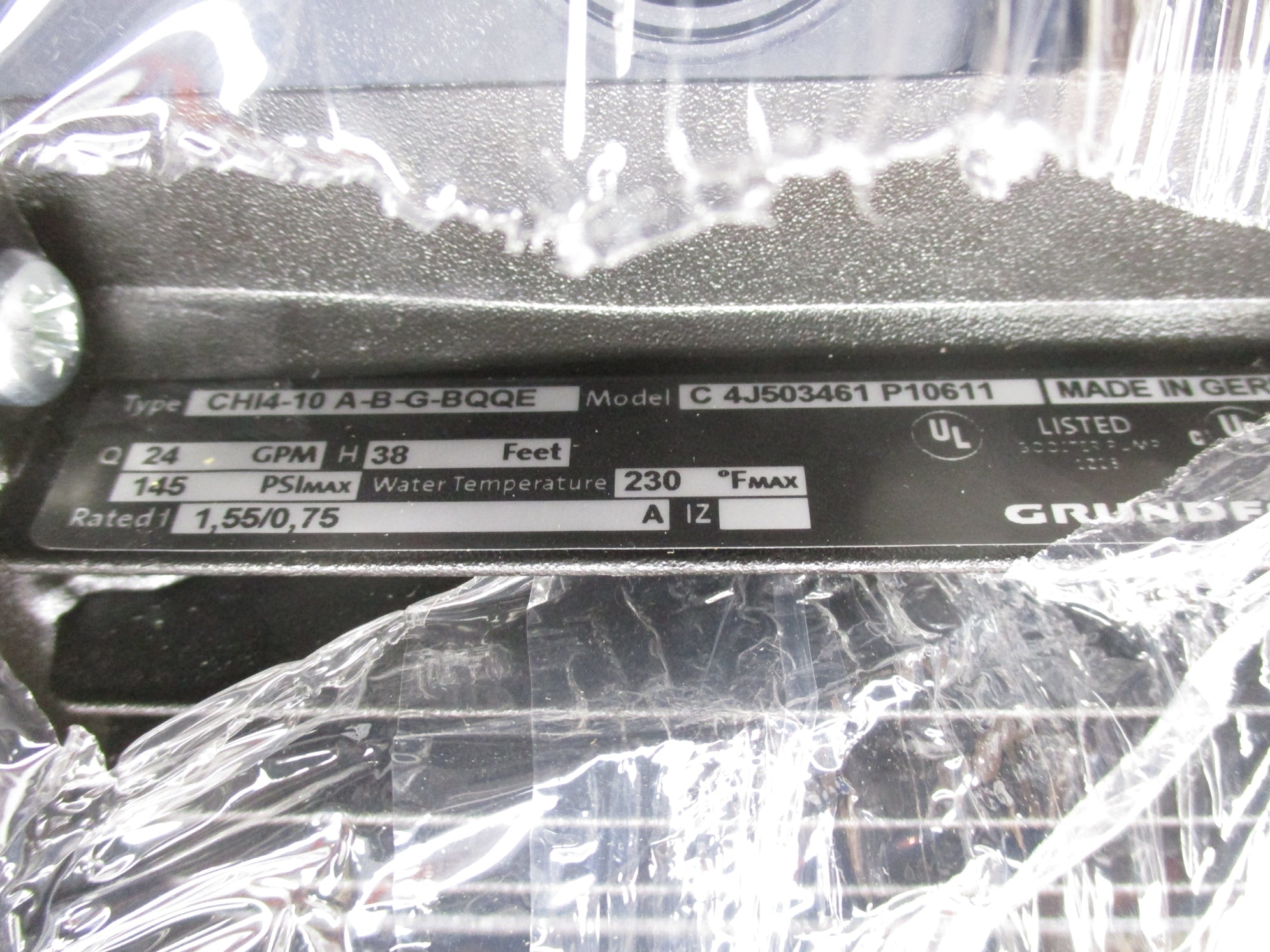 GRUNDFOS CHI4-10 NSMP