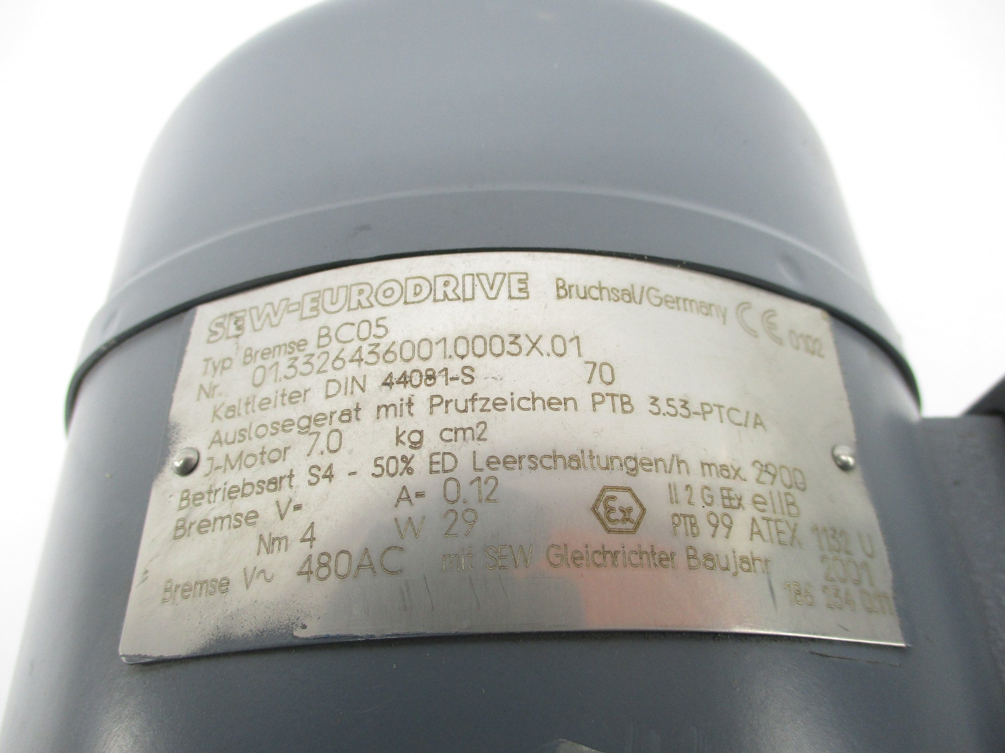 SEW EURODRIVE R57EDT71D4/BC05/HR/TF NSNP