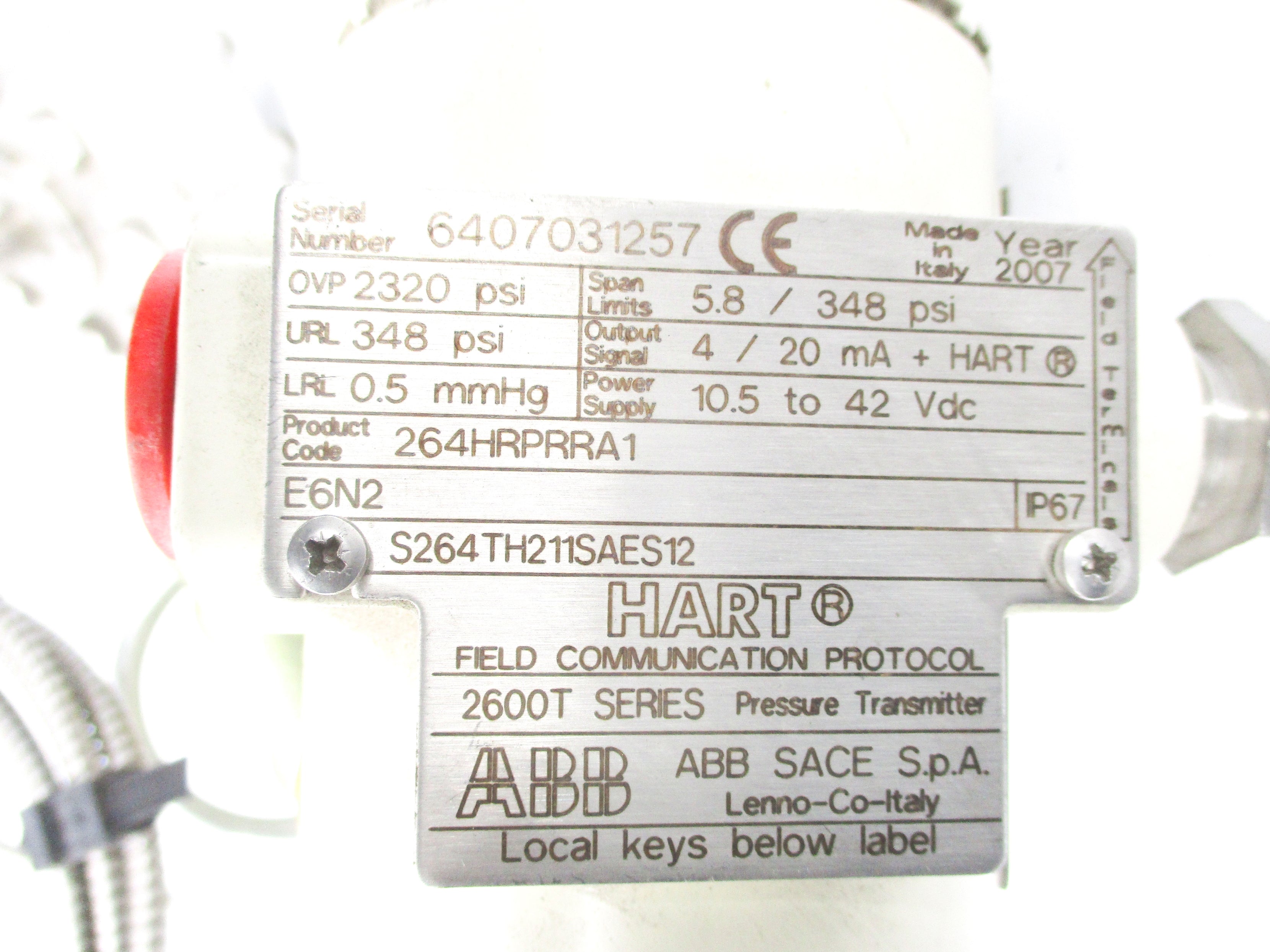 ABB 264HRPRRA1 UNMP