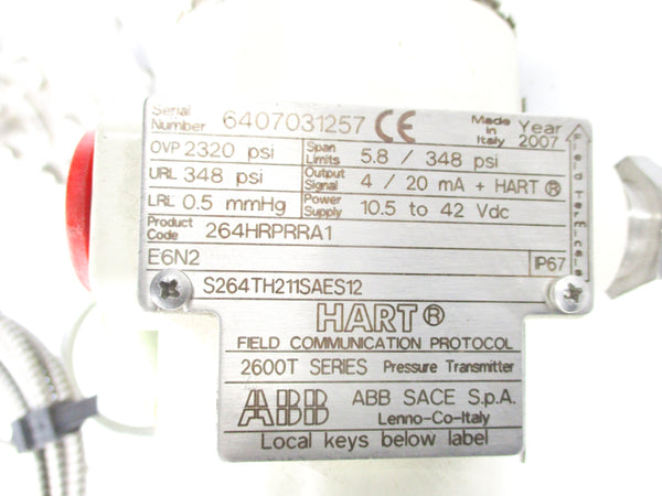 ABB 264HRPRRA1 UNMP