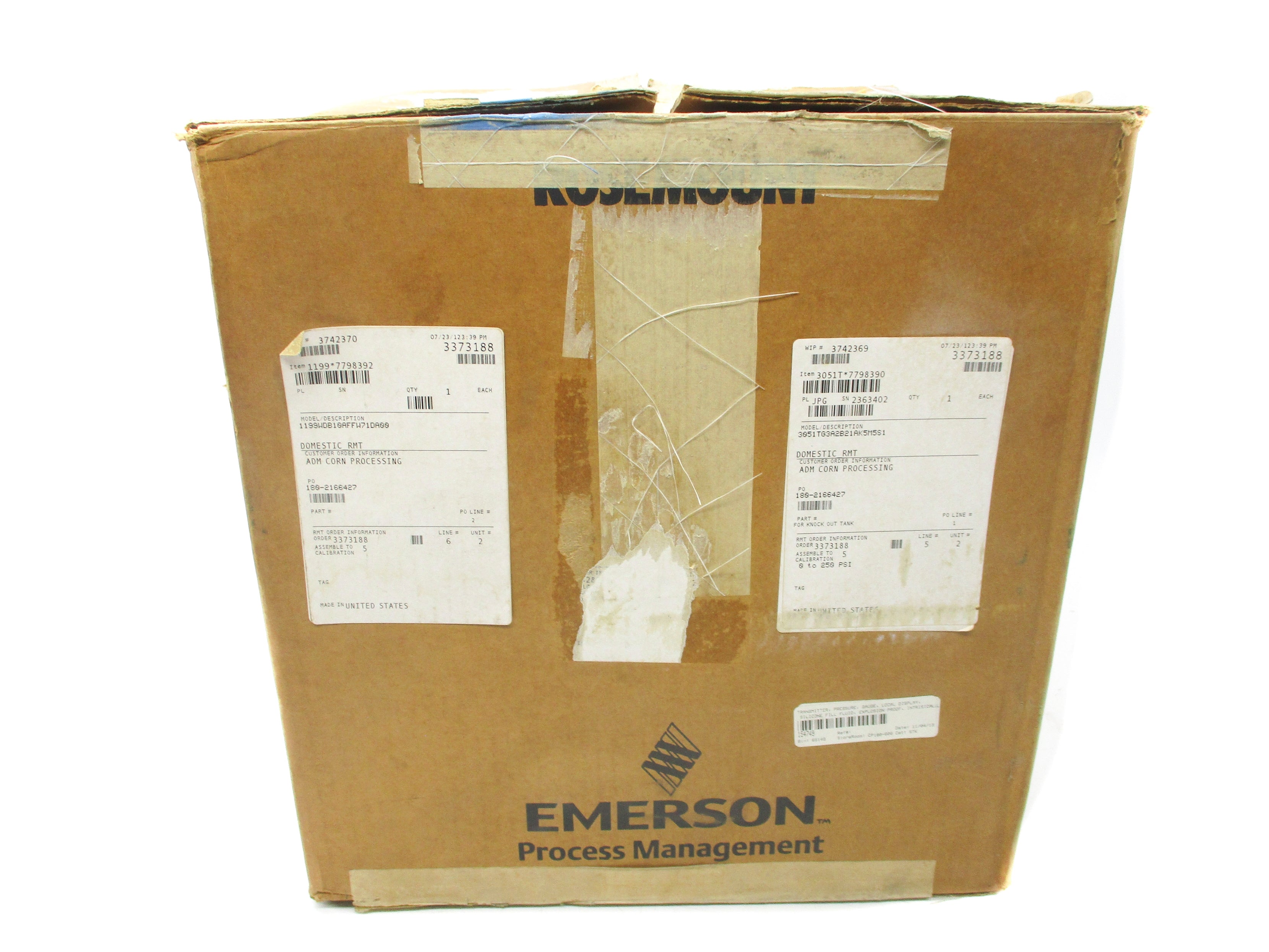 ROSEMOUNT 3051TG3A2B21AK5M5S1 275PSI NSMP