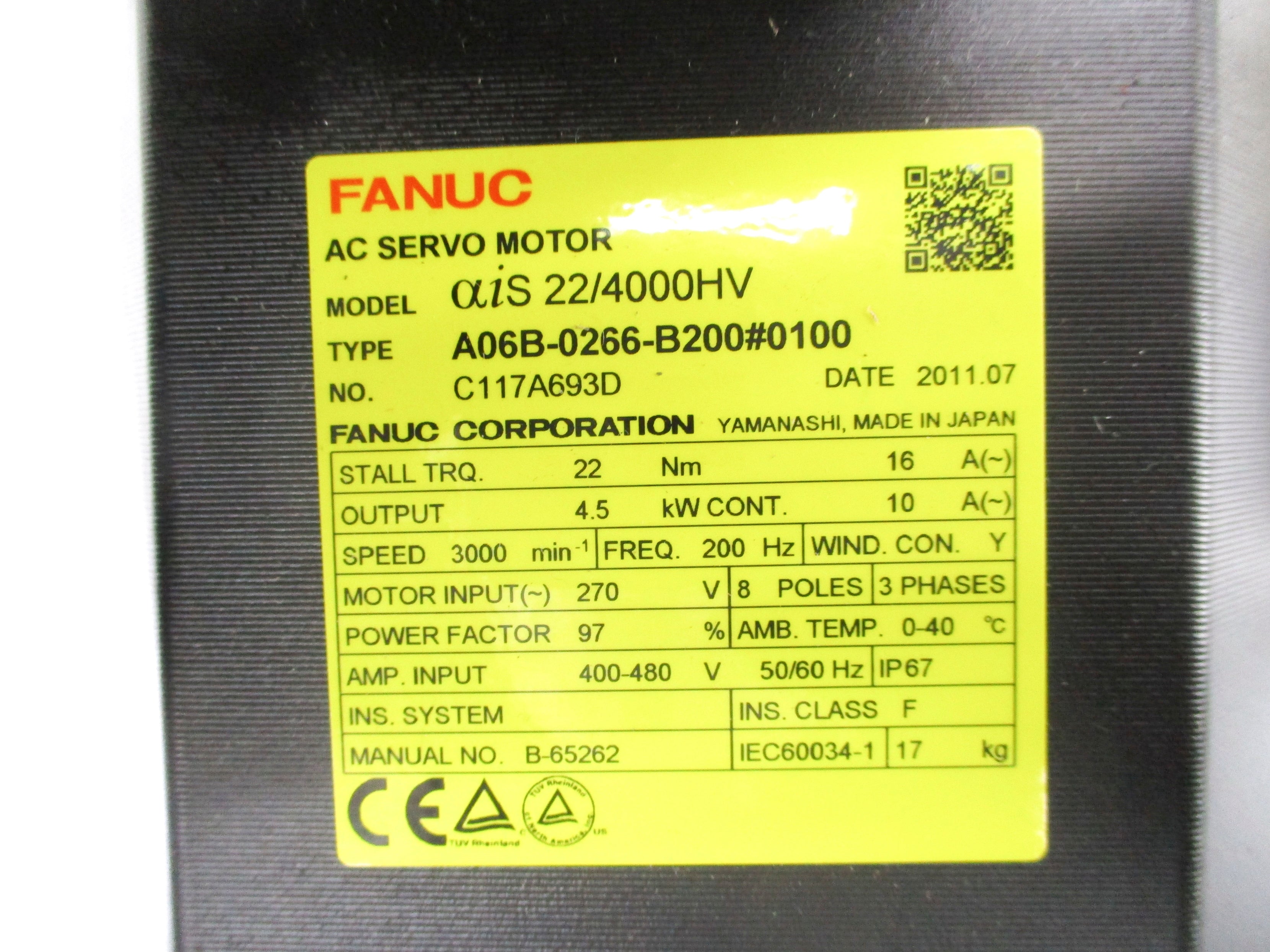 FANUC A06B-0266-B200#0100 NSMP