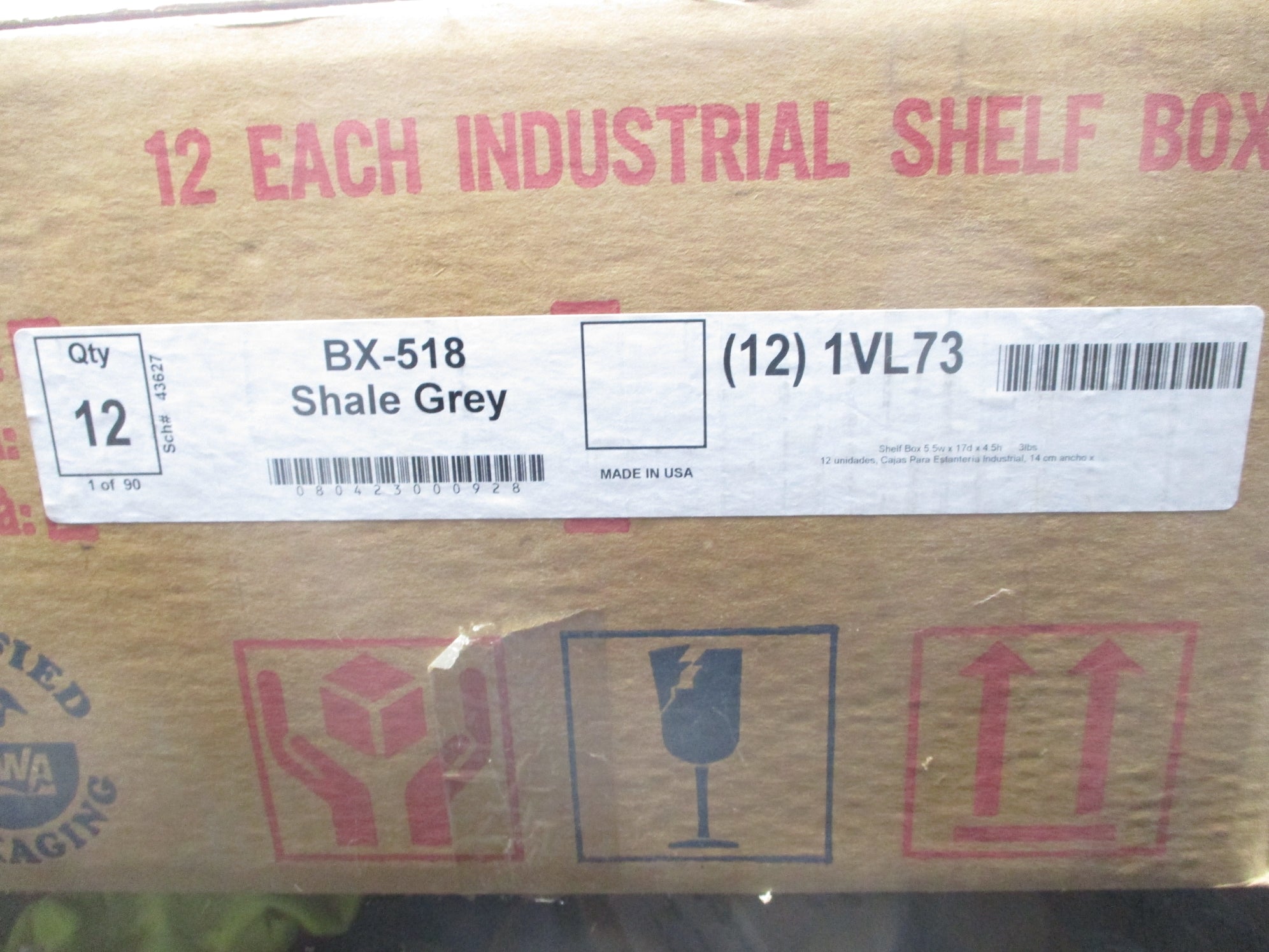 TENNSCO 1VL73 (PKG OF 12) NSFS