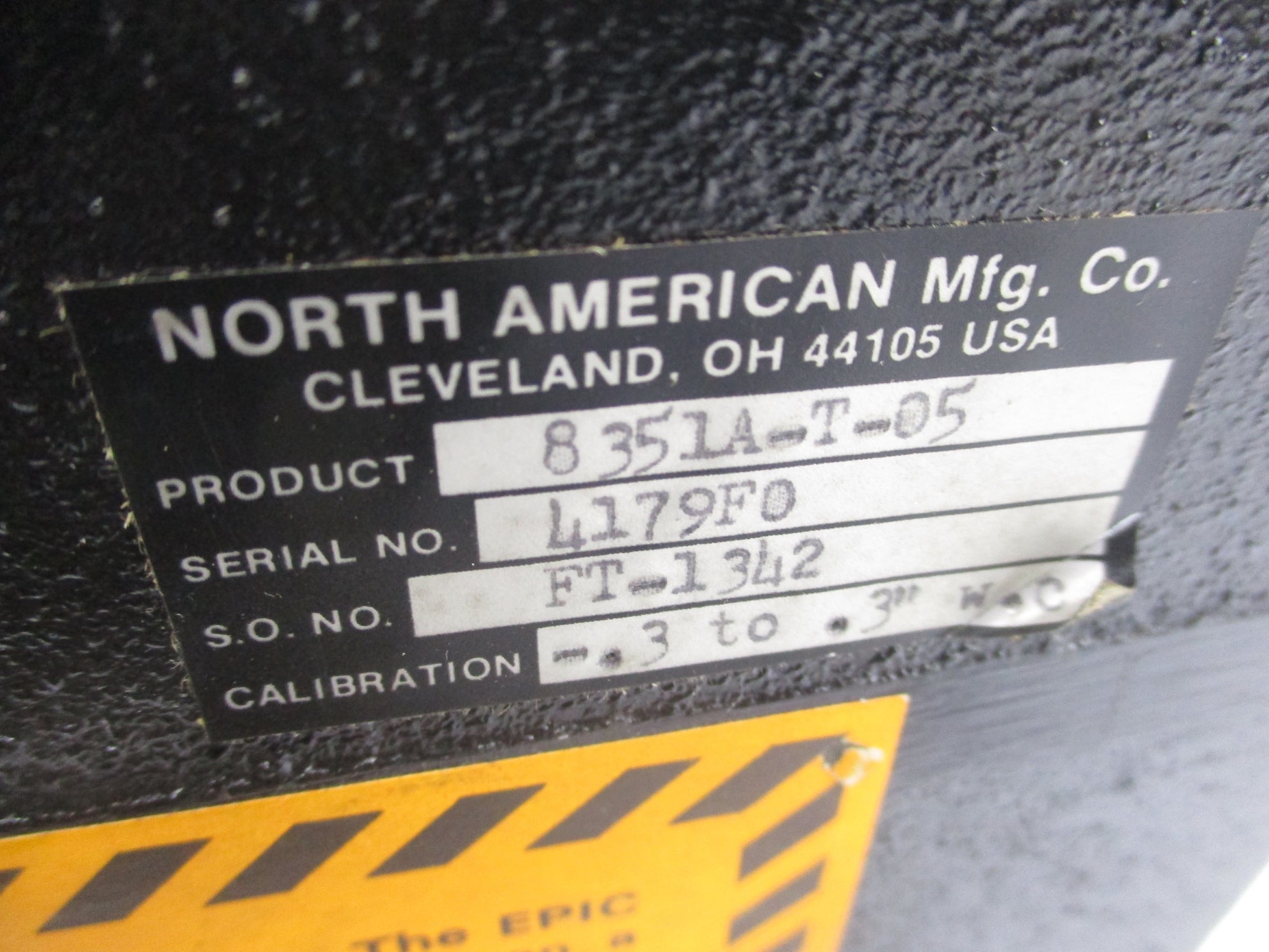 NORTH AMERICAN 8351A-T-05 NSNP