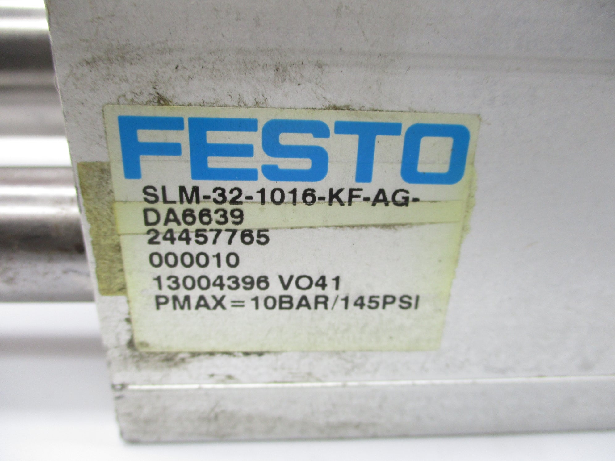 FESTO SLM-32-1016-KF-AG-DA6639 145PSI REMAN
