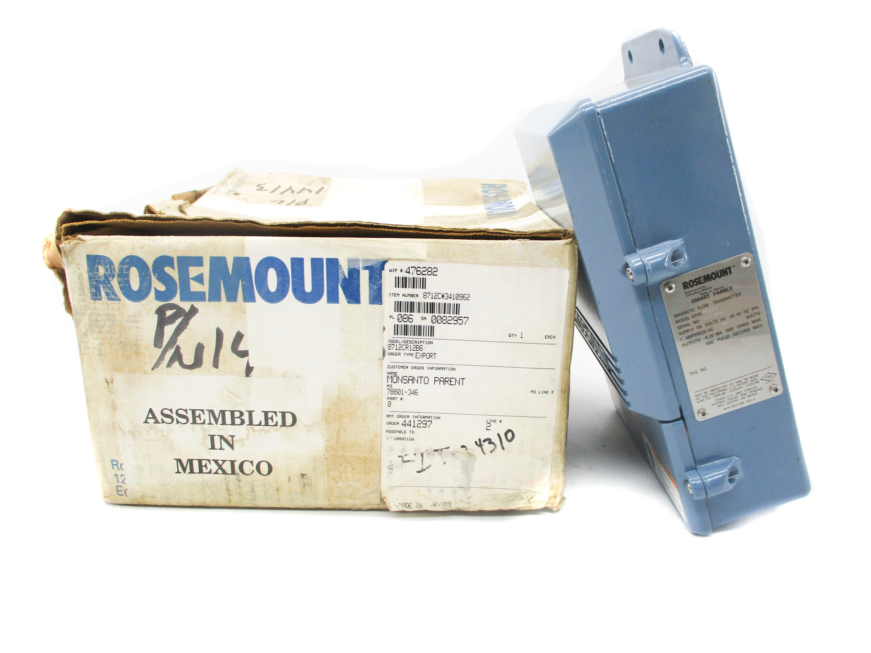 ROSEMOUNT 8712CR12B6 NSMP